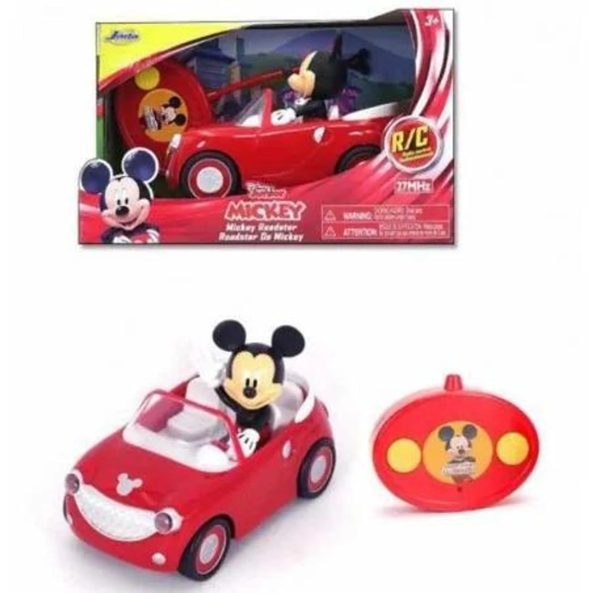 Mickey Roadster controlado por rádio