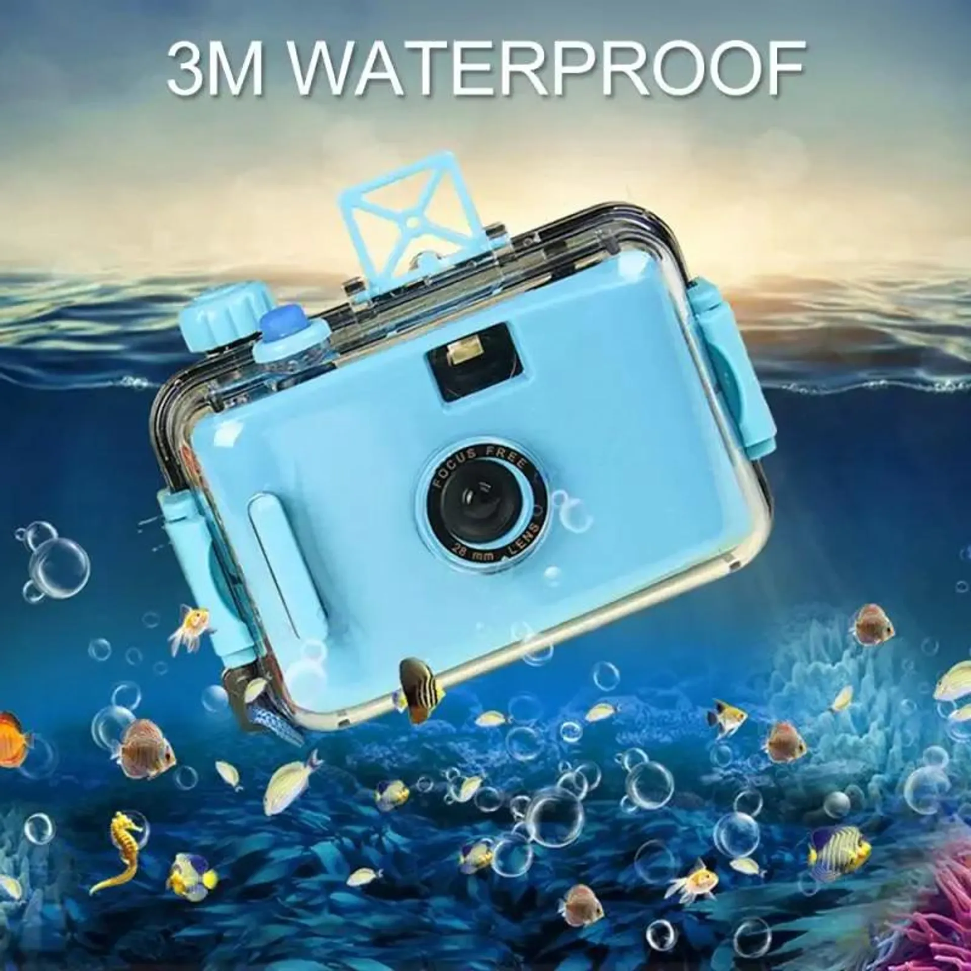 Children's Camera Non-disposable Film Camera LOMO Camera Waterproof And Shockproof Mini Camera For Kids Birthday Gift