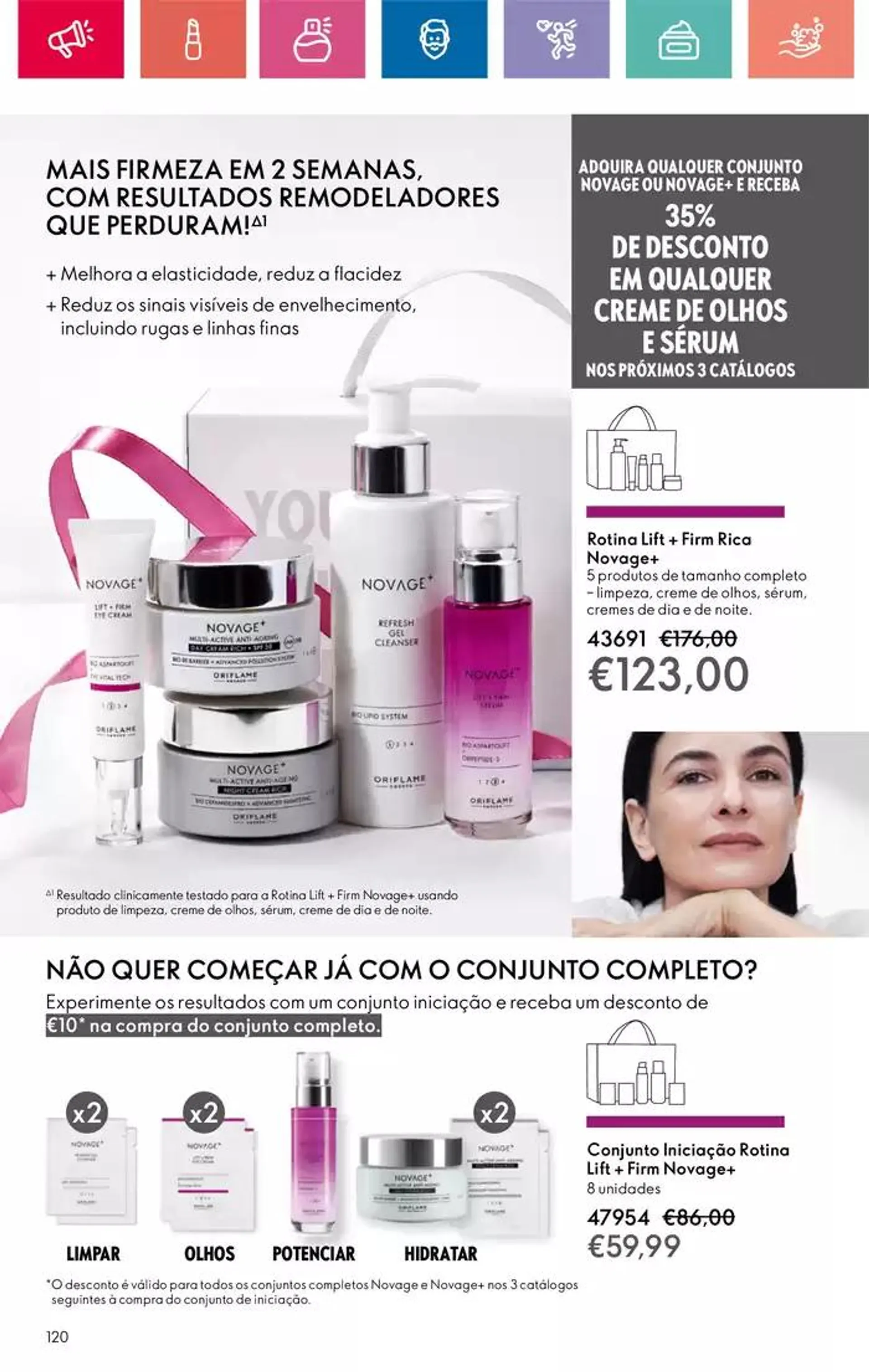 Folheto Folheto Oriflame de 2 de dezembro até 28 de dezembro 2024 - Pagina 120