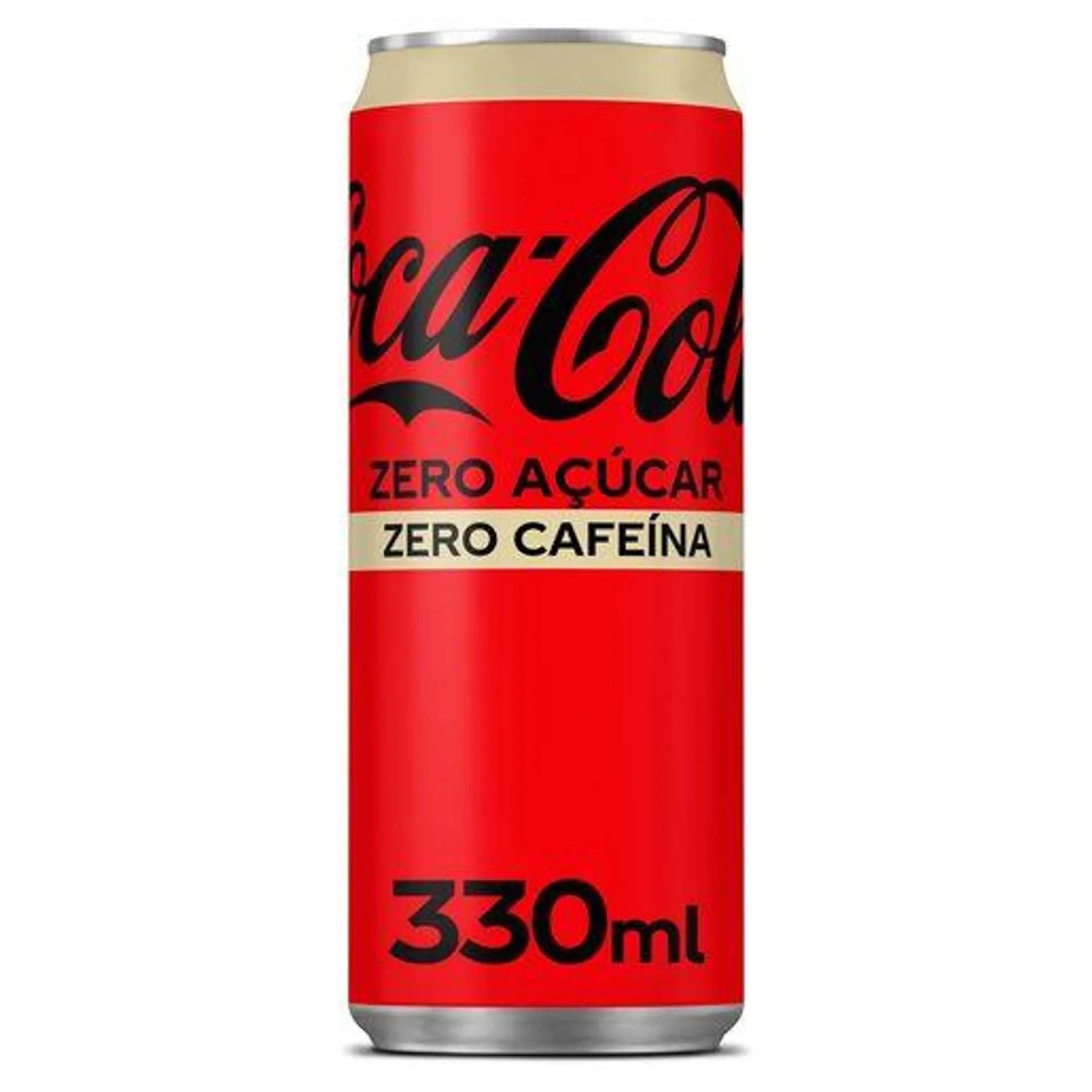 COCA-COLA Zero Açúcar Zero Cafeína Lata 330 ml