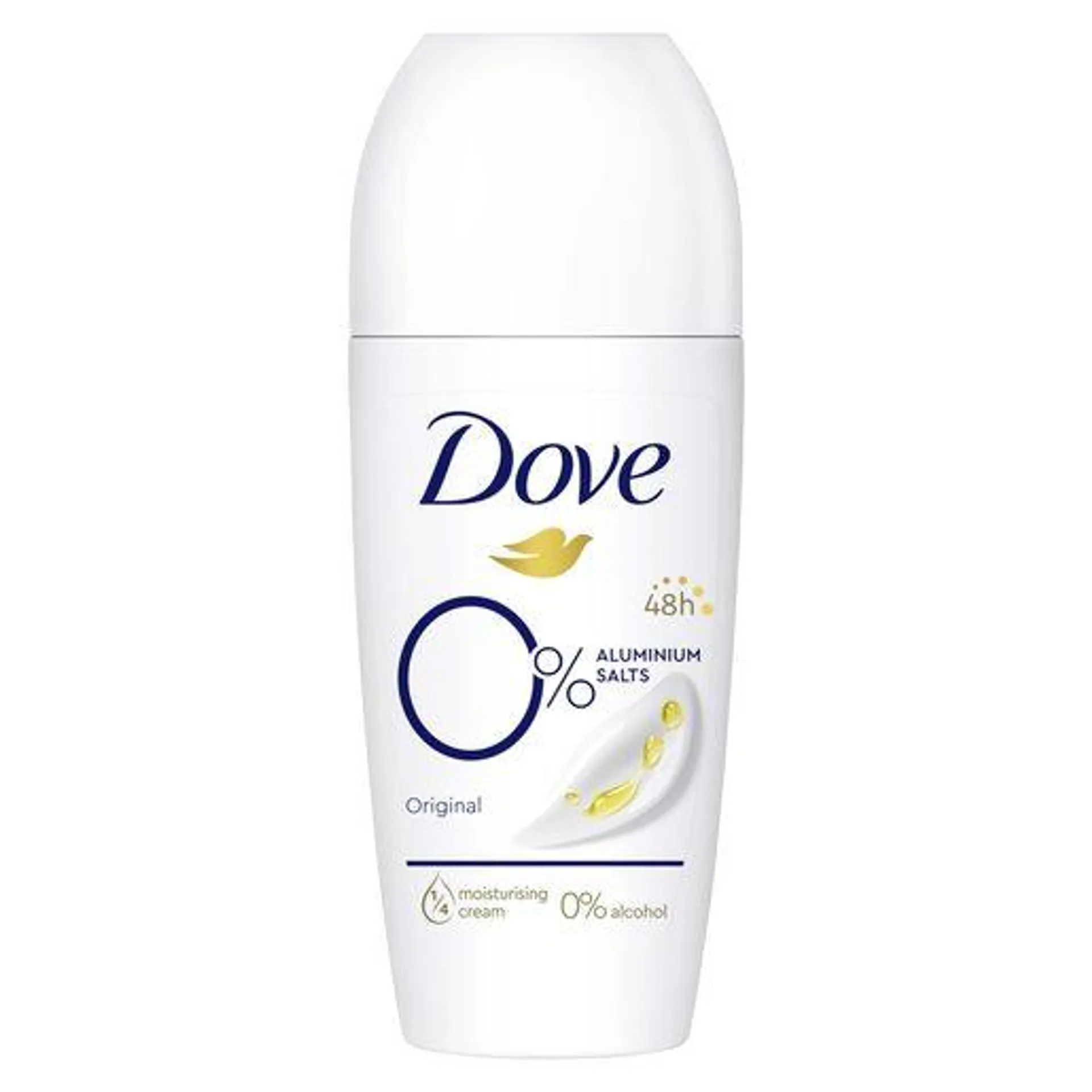 DOVE Deo Roll-On Original 0% Alumínio 50 ml