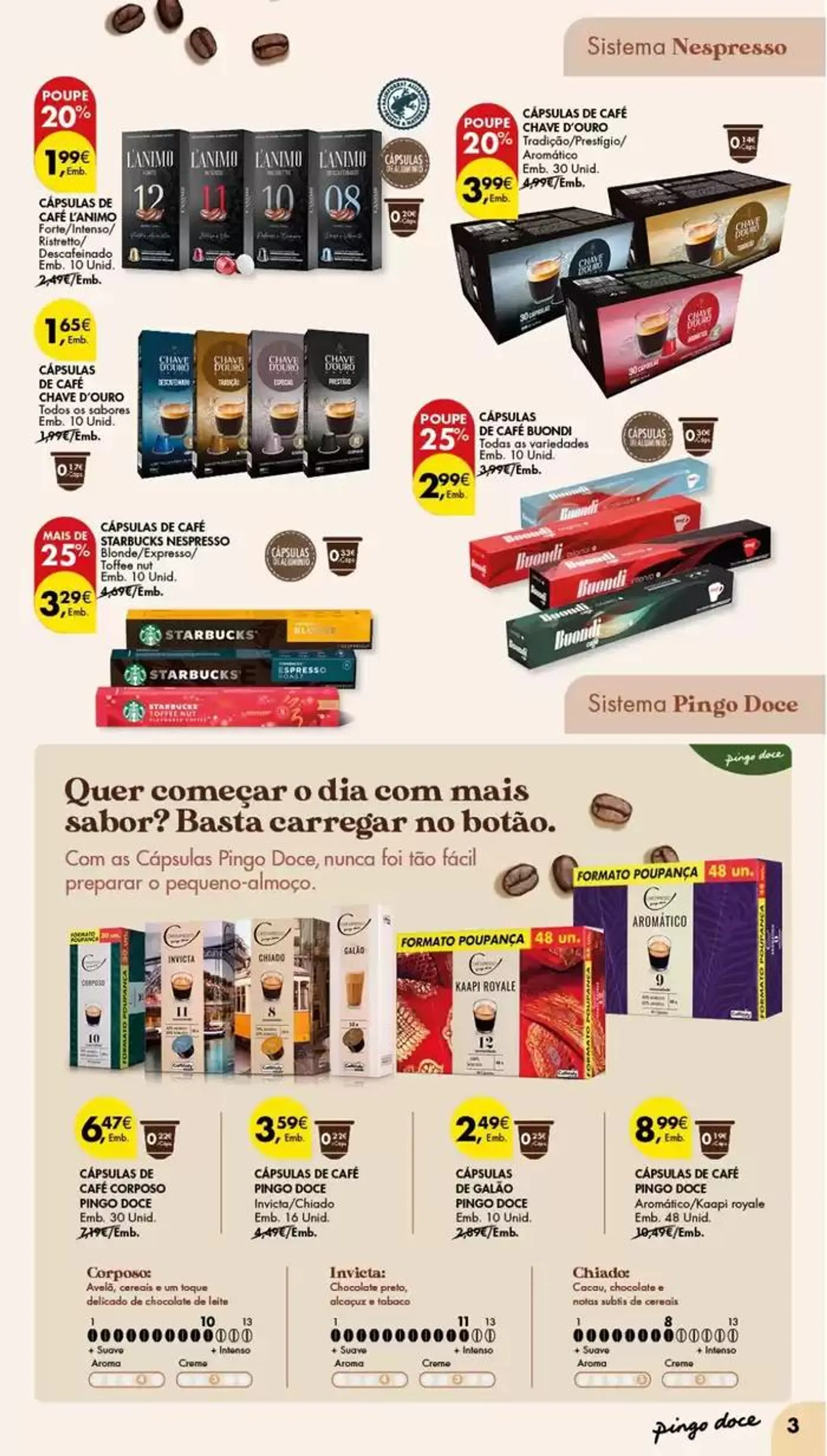 Folheto As nossas melhores ofertas para si de 17 de outubro até 6 de novembro 2024 - Pagina 3