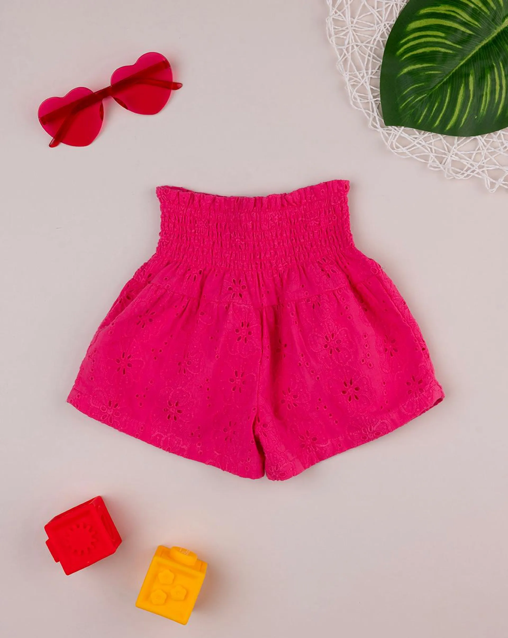 Shorts bimba sangallo fuxia