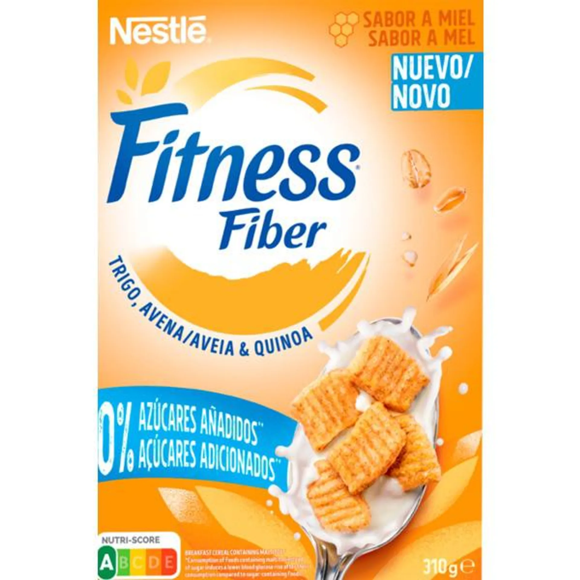 Cereais Fibra Fitness 0% Mel embalagem 310 g Nestlé