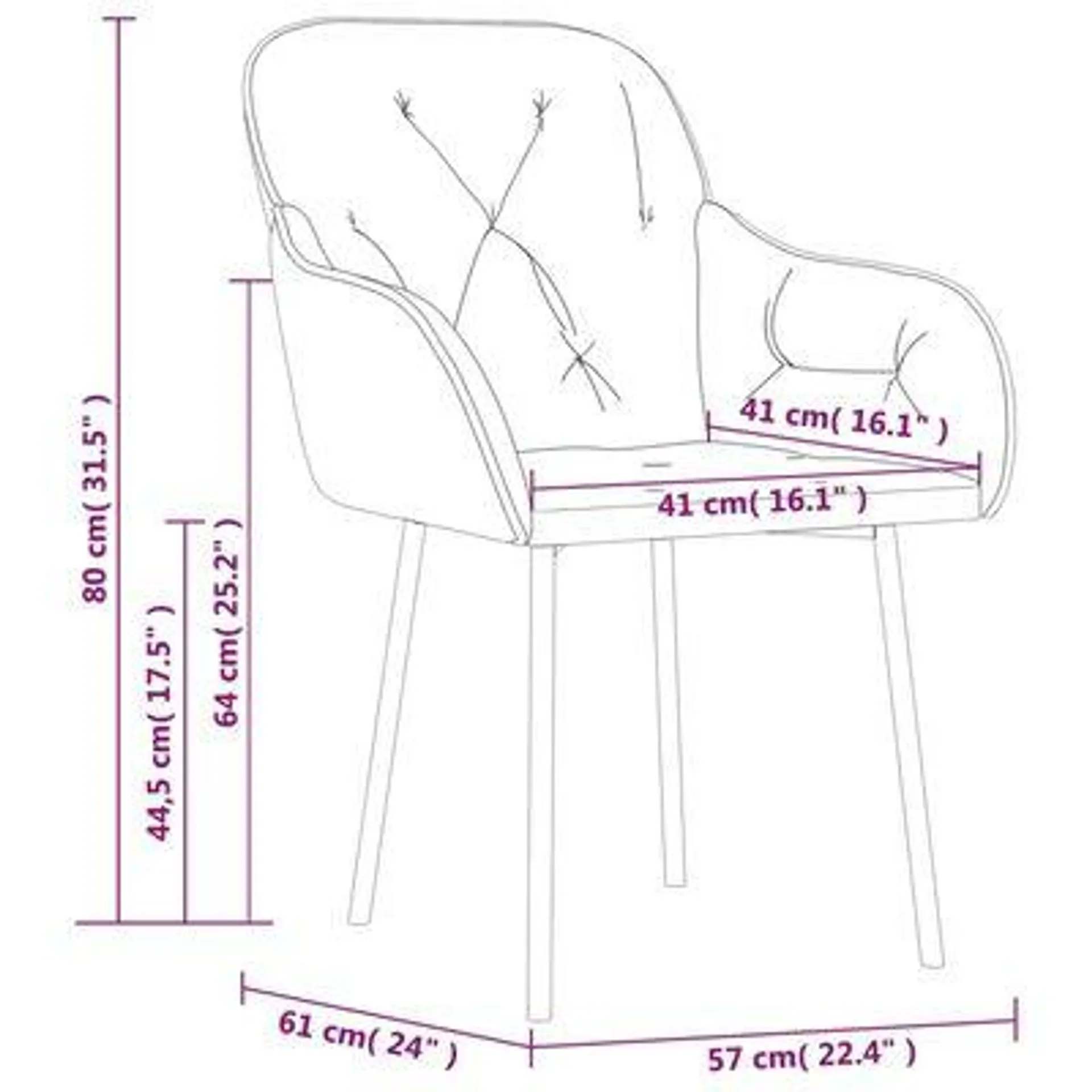 vidaXL Cadeiras de jantar 2 pcs veludo verde-claro