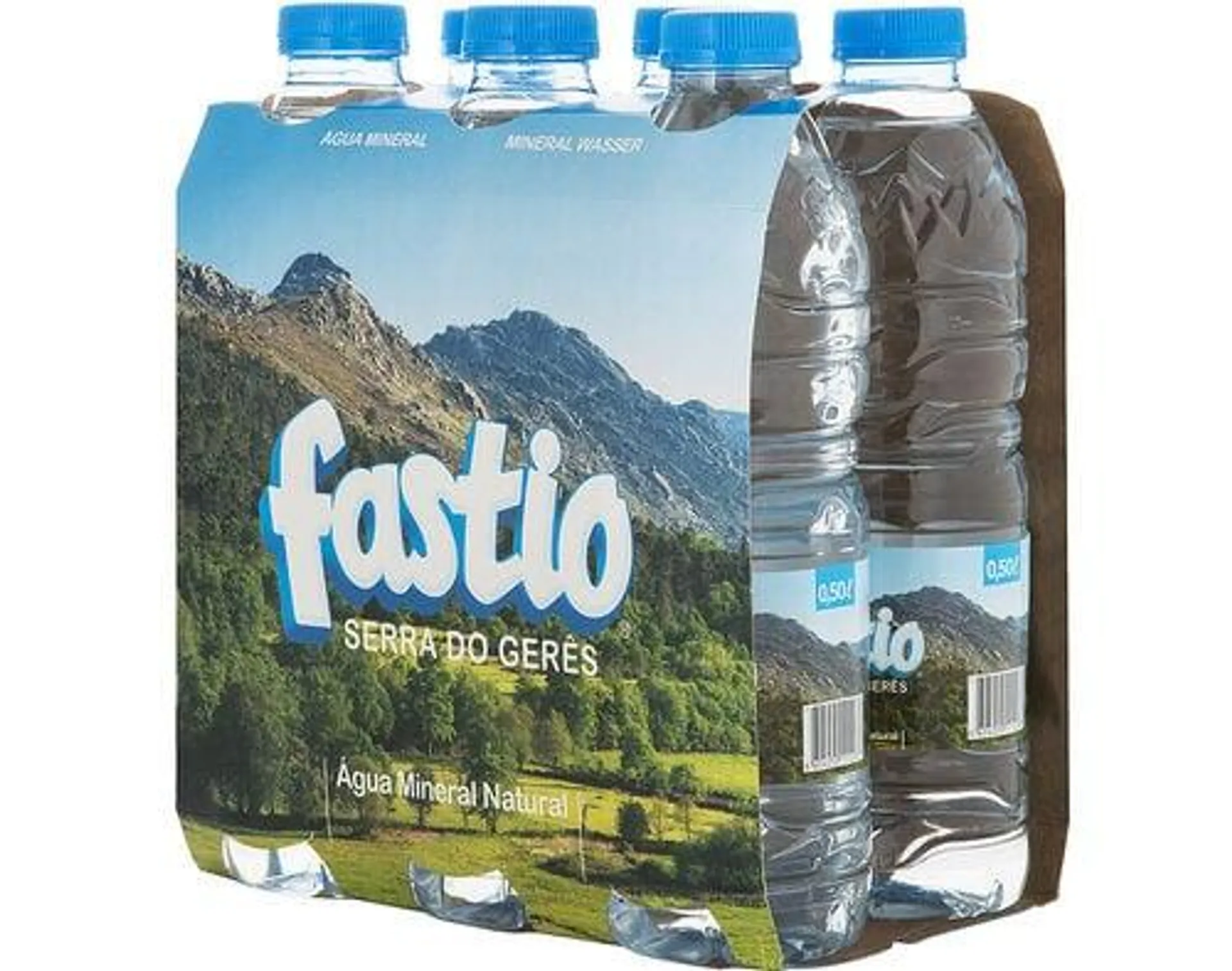 água fastio mineral 6x0.5l