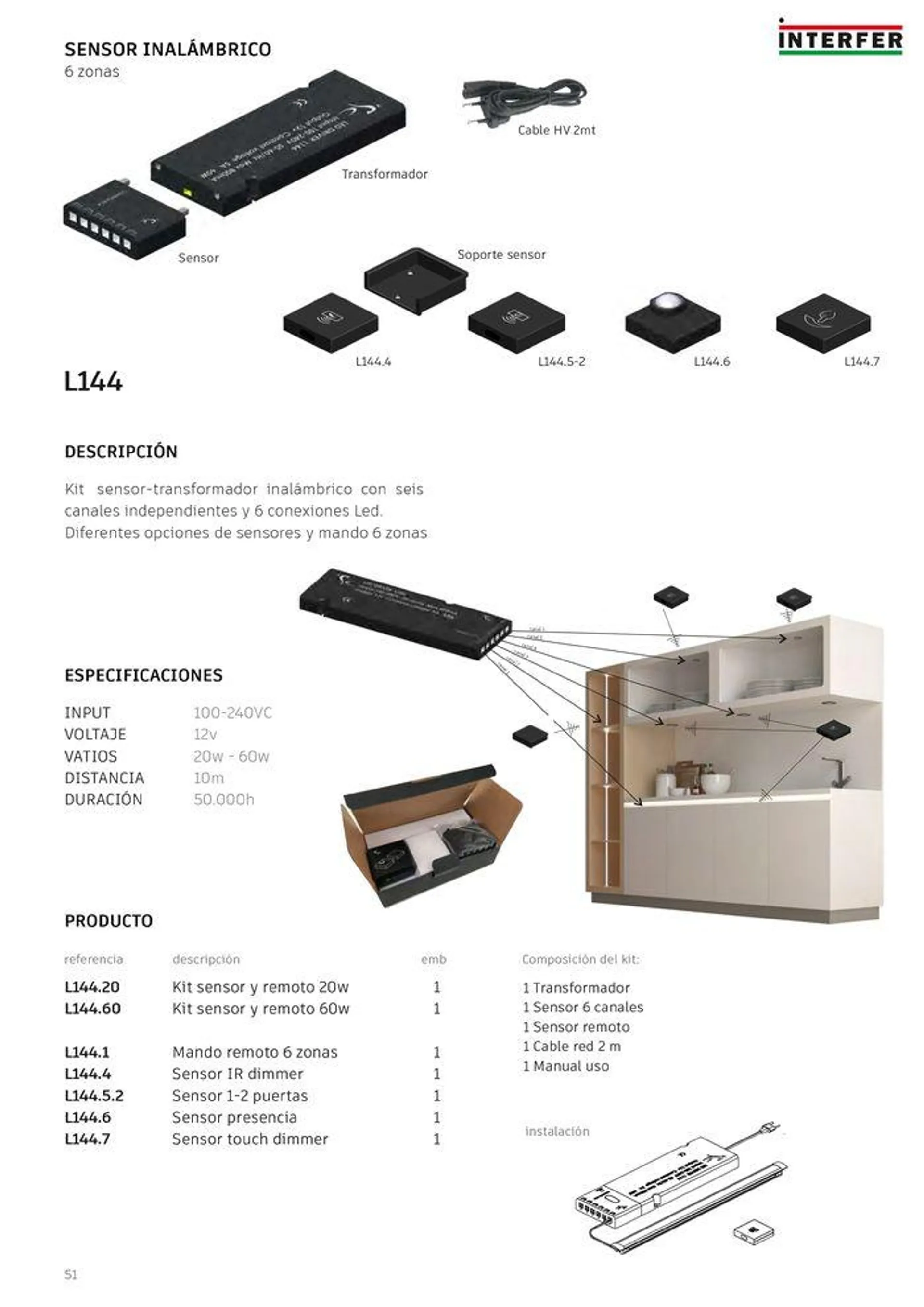 Catalogo Iluminação Led Sc Herrajes 2024 - 60