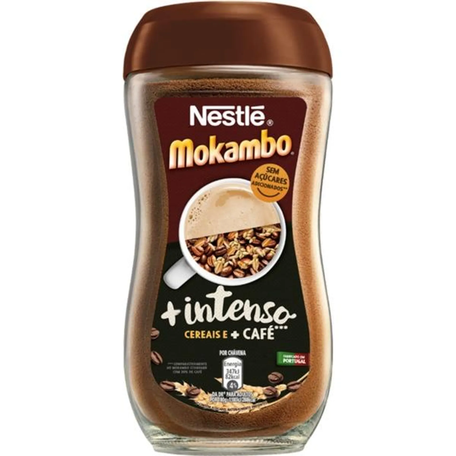 + Intenso Cereais e Café frasco 175 g Nestlé Mokambo