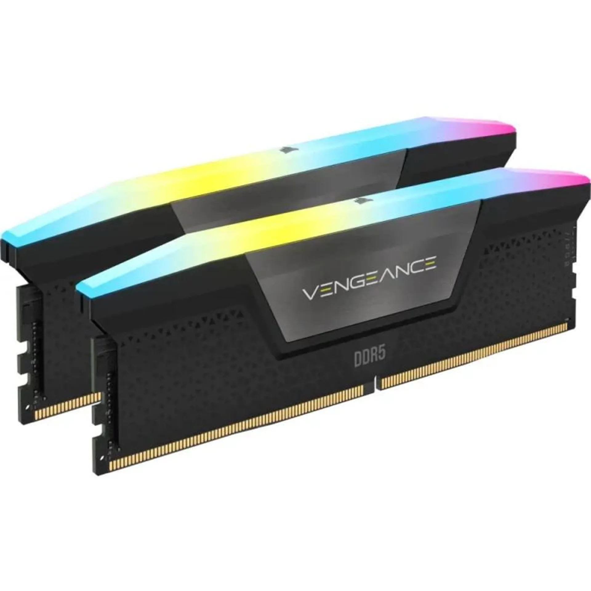 64GB RAM (2x32GB) DDR5 Corsair 6400MHz CL32 Vengeance RGB Preta