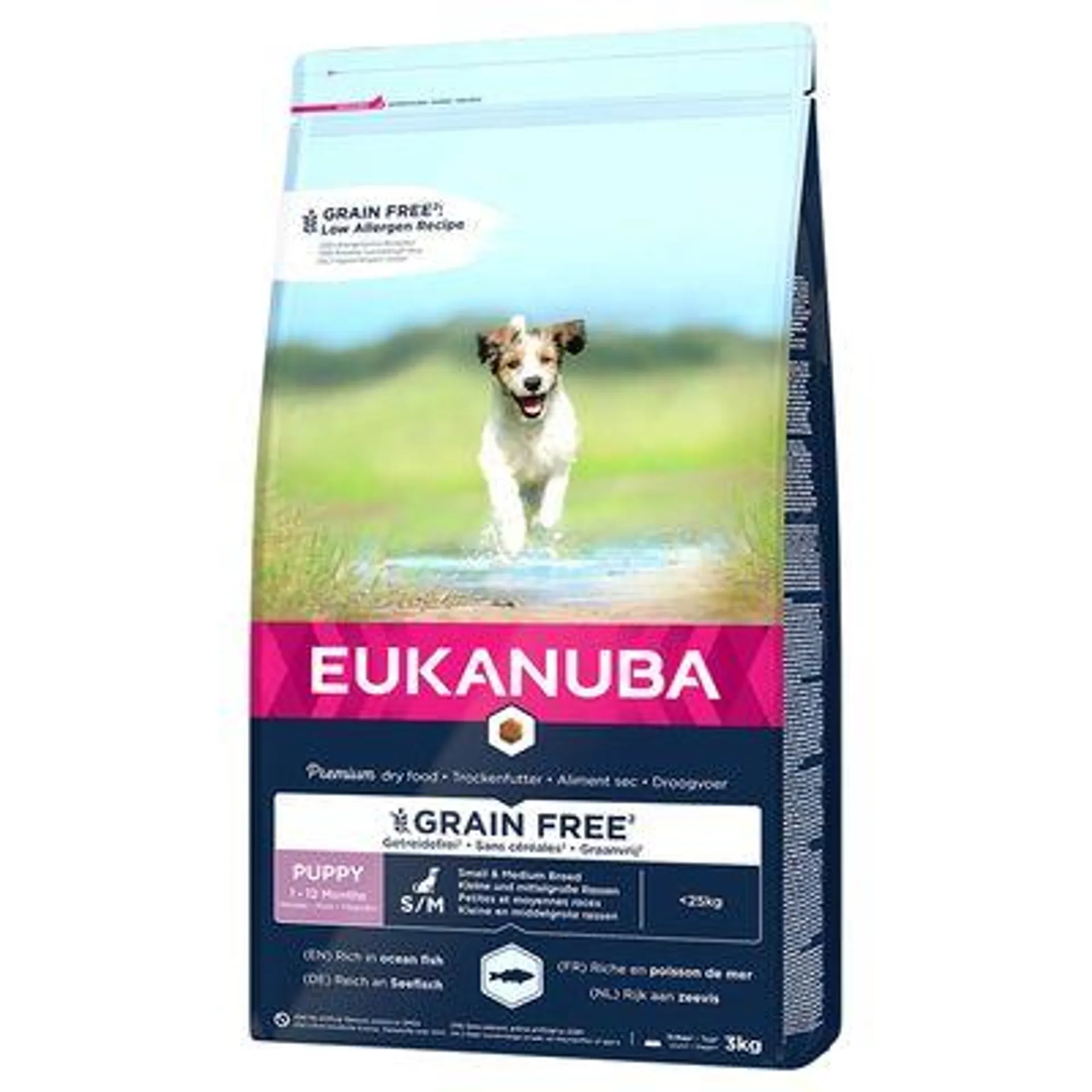 Eukanuba Grain Free 3 kg ração para cães a preço especial!