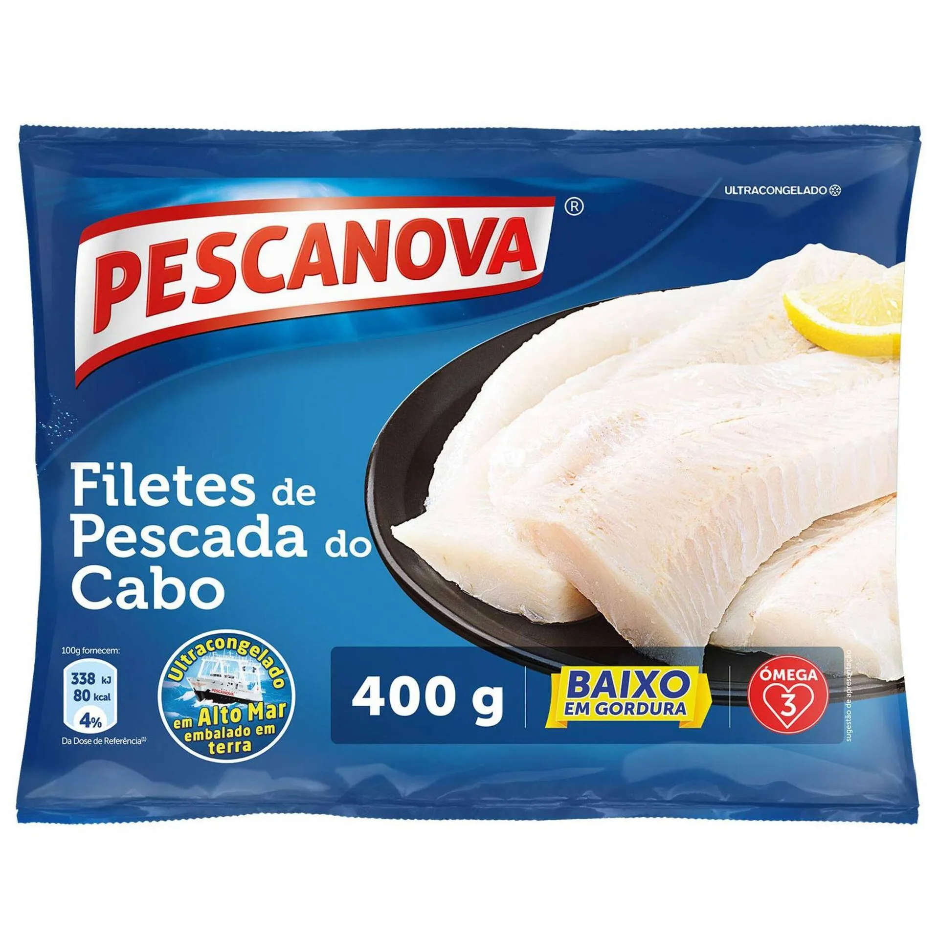 Filetes de Pescada do Cabo Ultracongelada