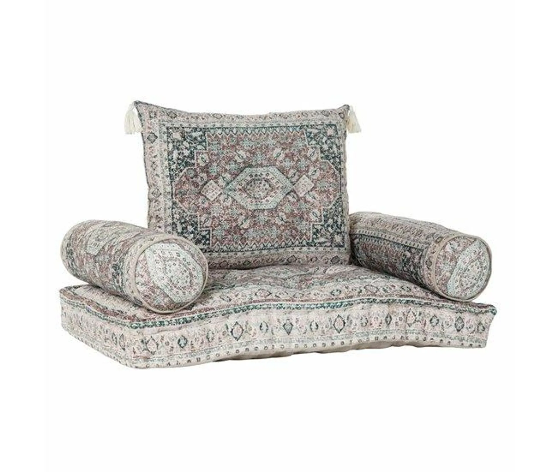 Poltrona DKD Home Decor 8424001817511 Algodão Verde (90 x 50 x 55 cm)