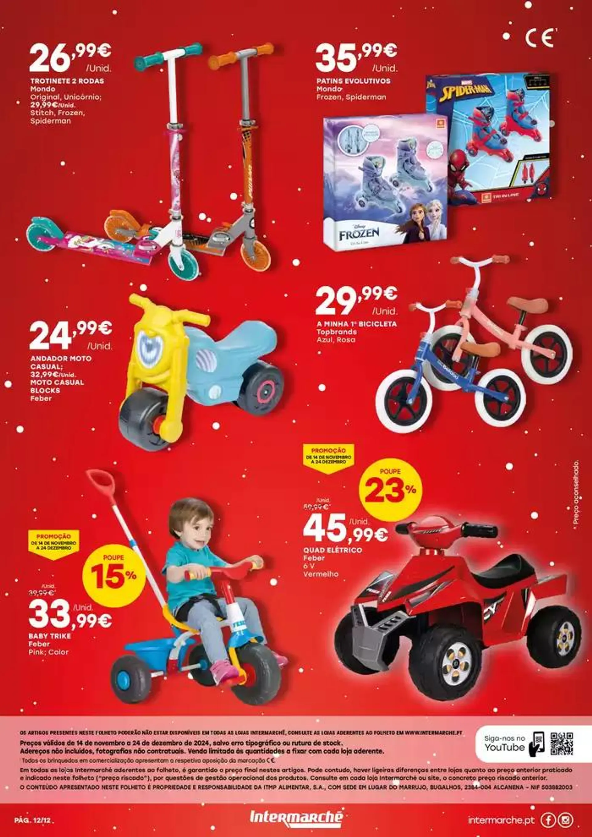 Folheto Brinquedos de Natal de 14 de novembro até 24 de dezembro 2024 - Pagina 12