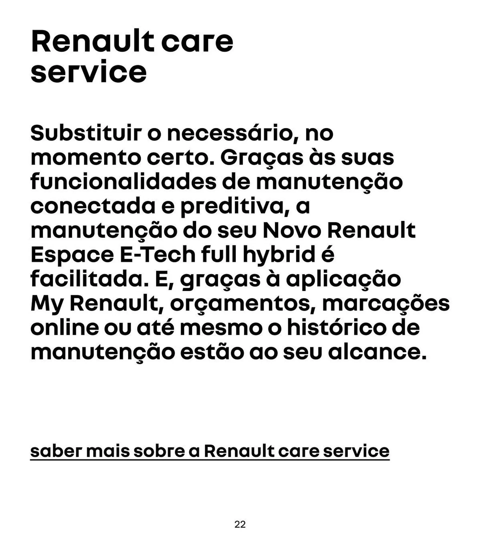 Folheto Folheto Renault de 13 de fevereiro até 31 de outubro 2024 - Pagina 22