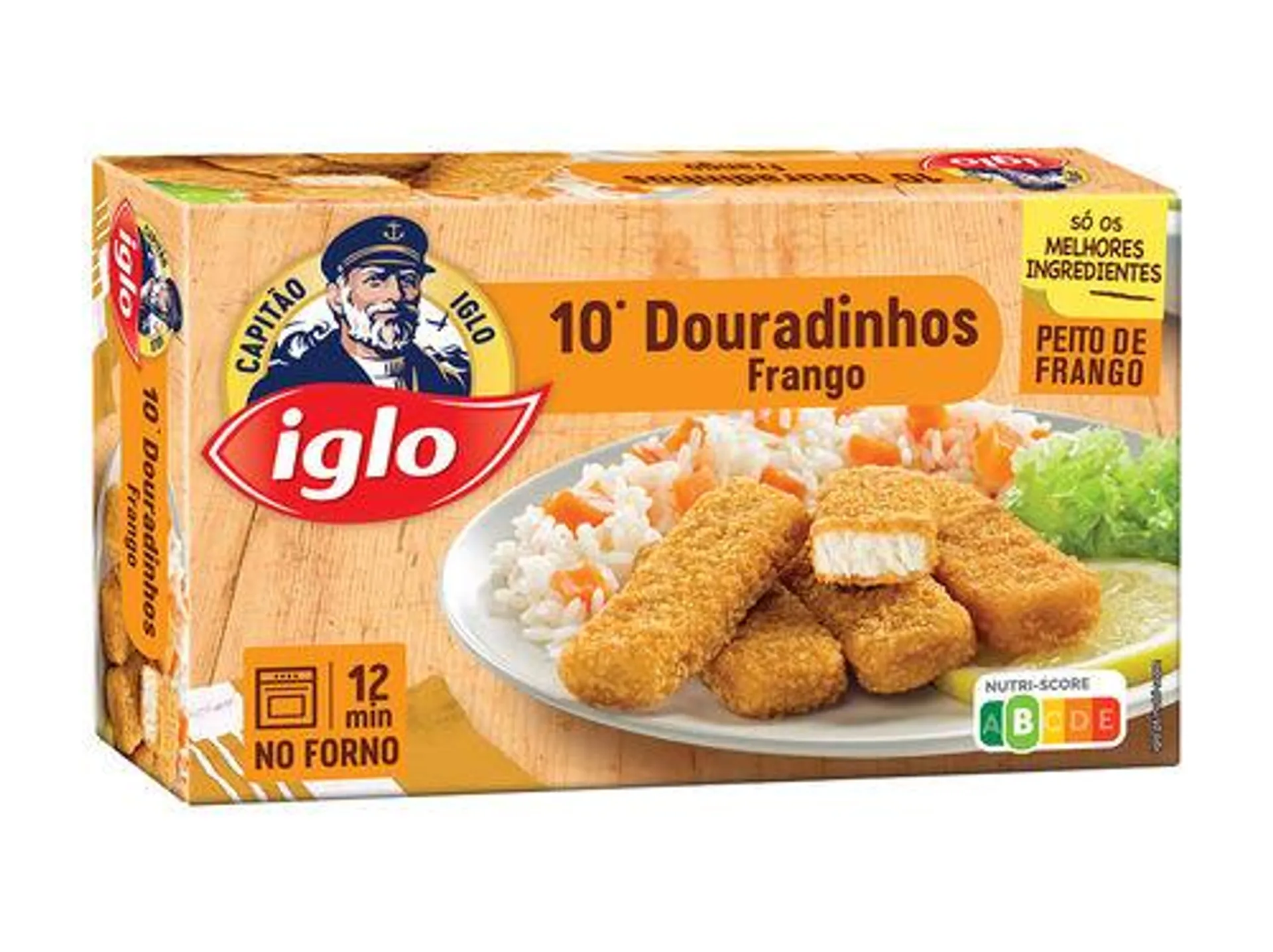 douradinhos iglo frango 10un 250g