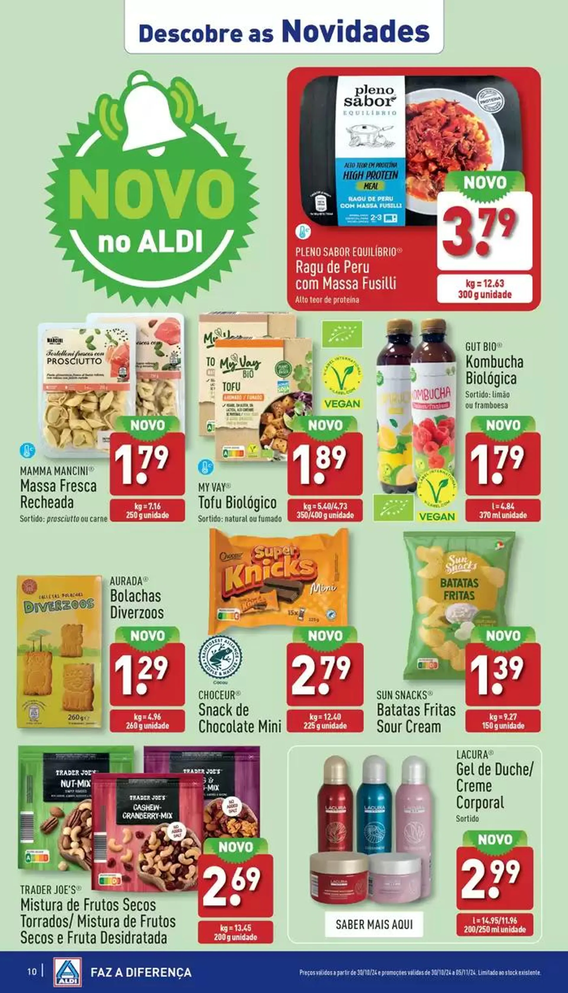 Folheto Folheto Aldi de 30 de outubro até 5 de novembro 2024 - Pagina 10