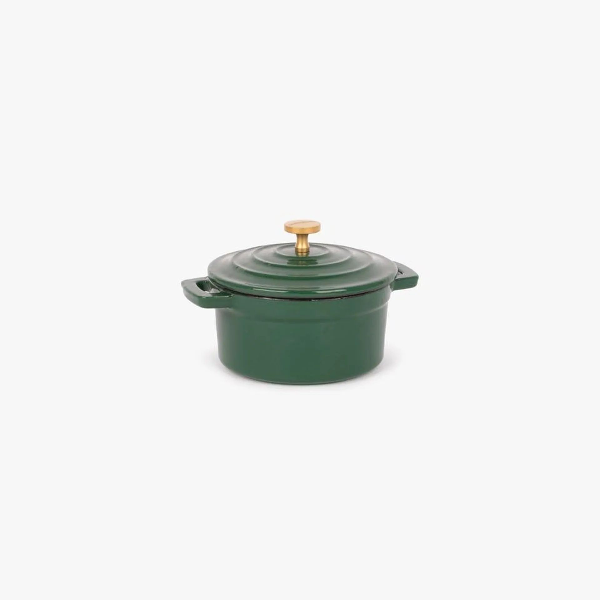 Caçarola mini ferro fundido verde escuro D10cm | 0,25 L CHEF