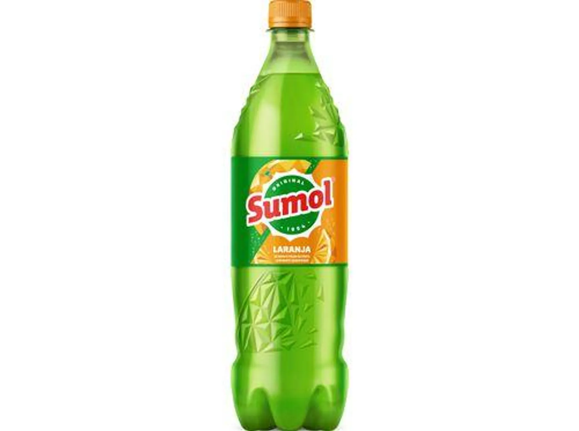 refrigerante c/gas sumol laranja 1l