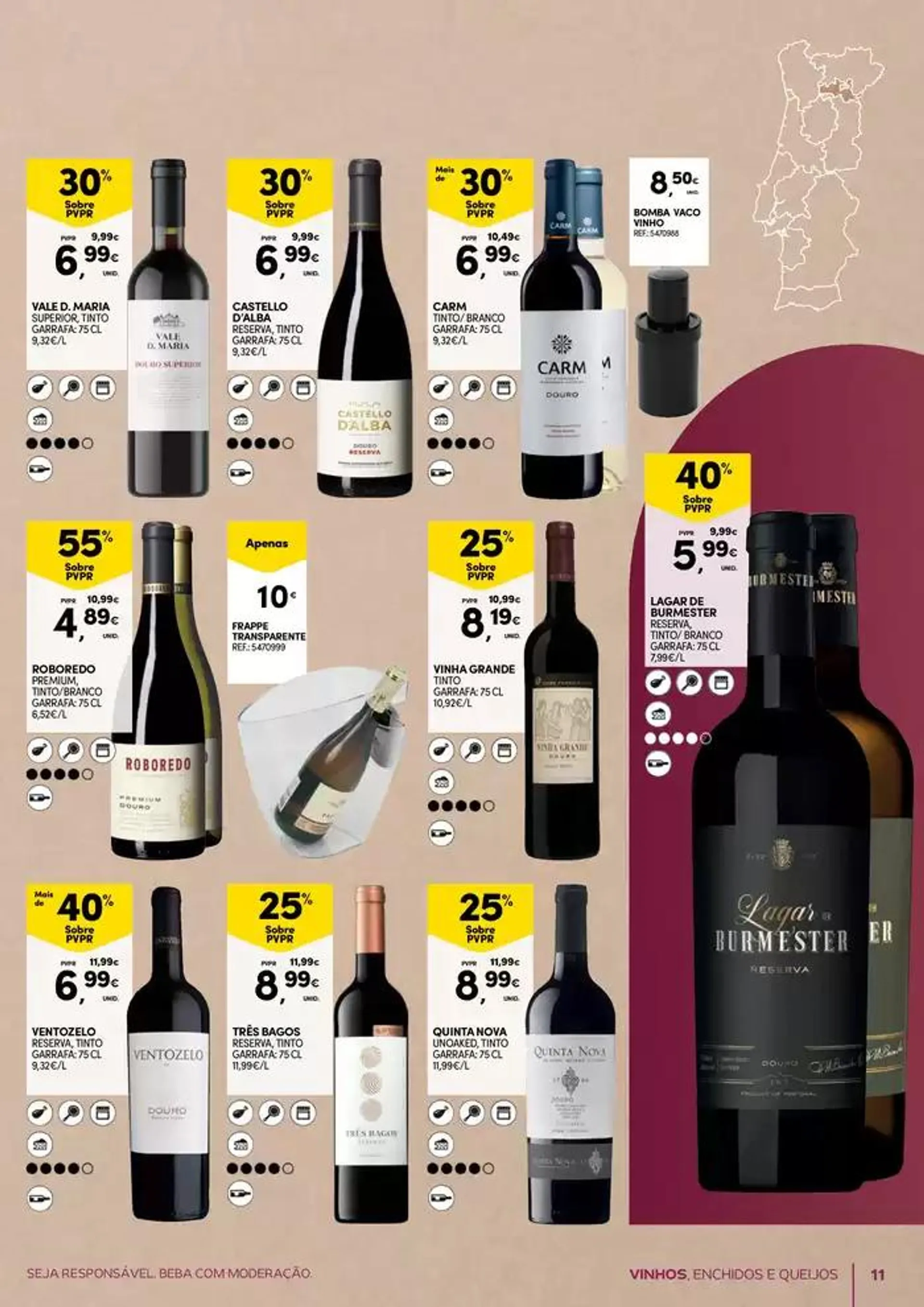 Folheto Açores: Vinhos, Enchidos e Queijos de 25 de setembro até 14 de outubro 2024 - Pagina 11