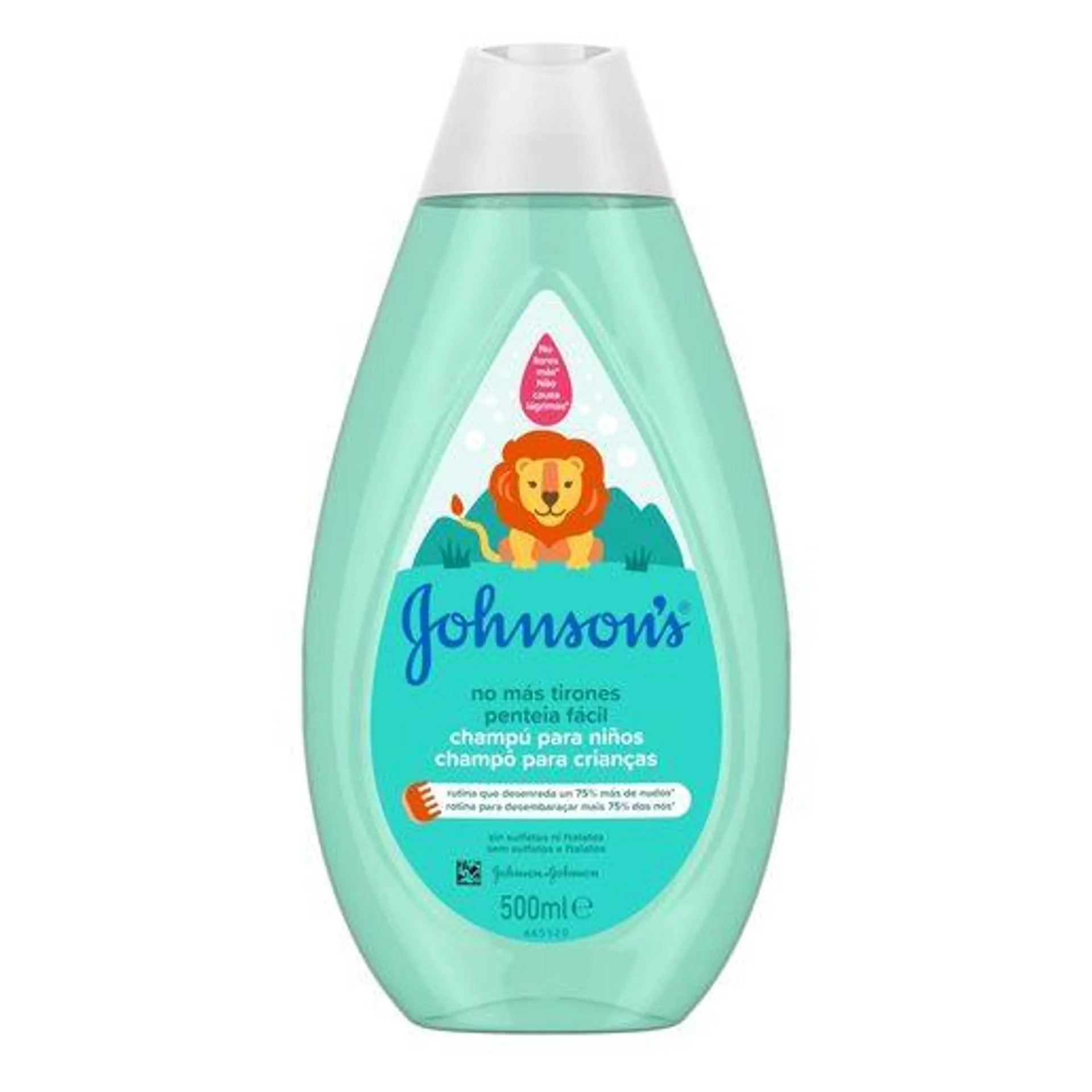 JOHNSON'S BABY Champô Penteia Fácil 500 ml