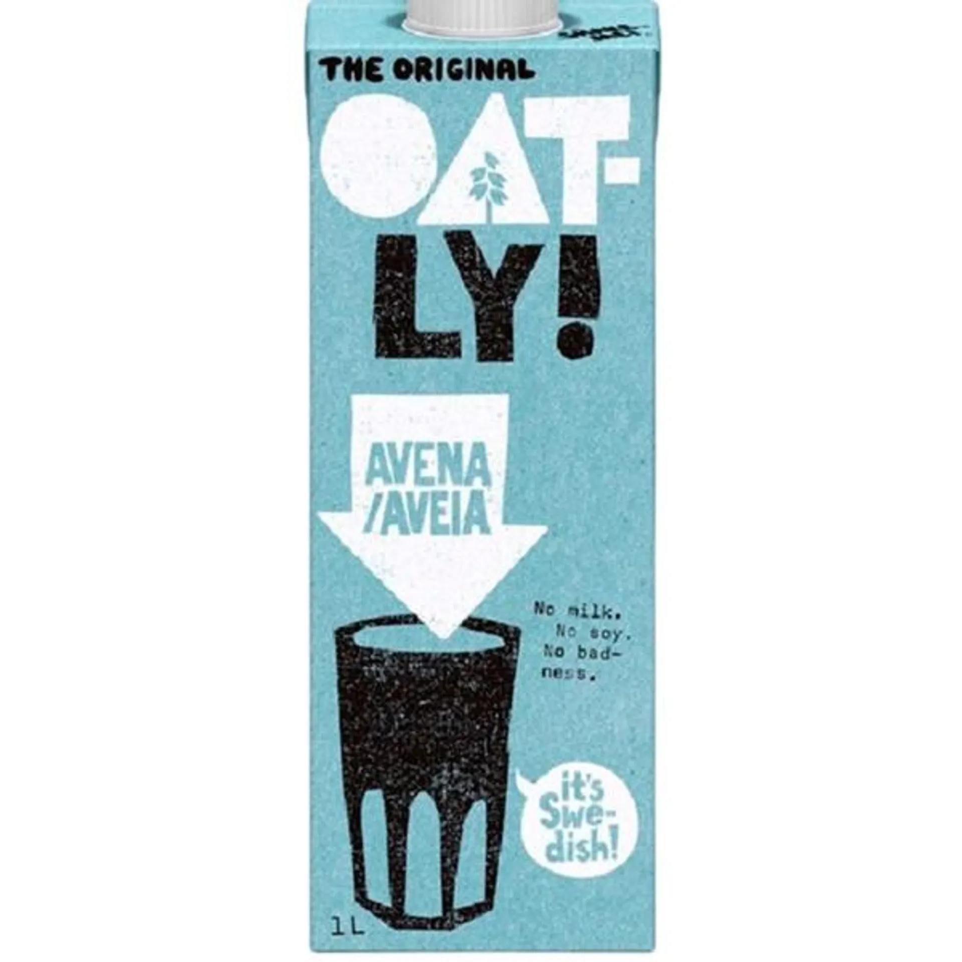 Bebida de Aveia frasco 1 L Oatly