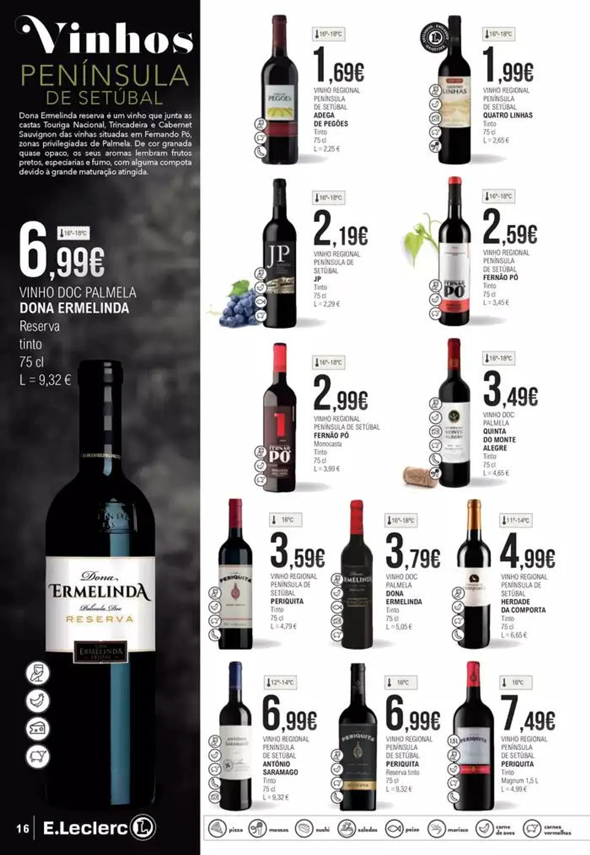 Folheto Feira dos Vinhos de 1 de outubro até 20 de outubro 2024 - Pagina 16