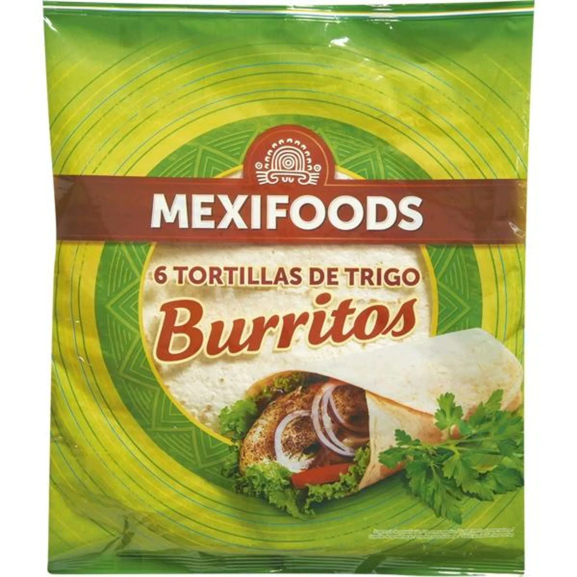 Tortilhas de Trigo Wraps embalagem 370 g Mexifoods