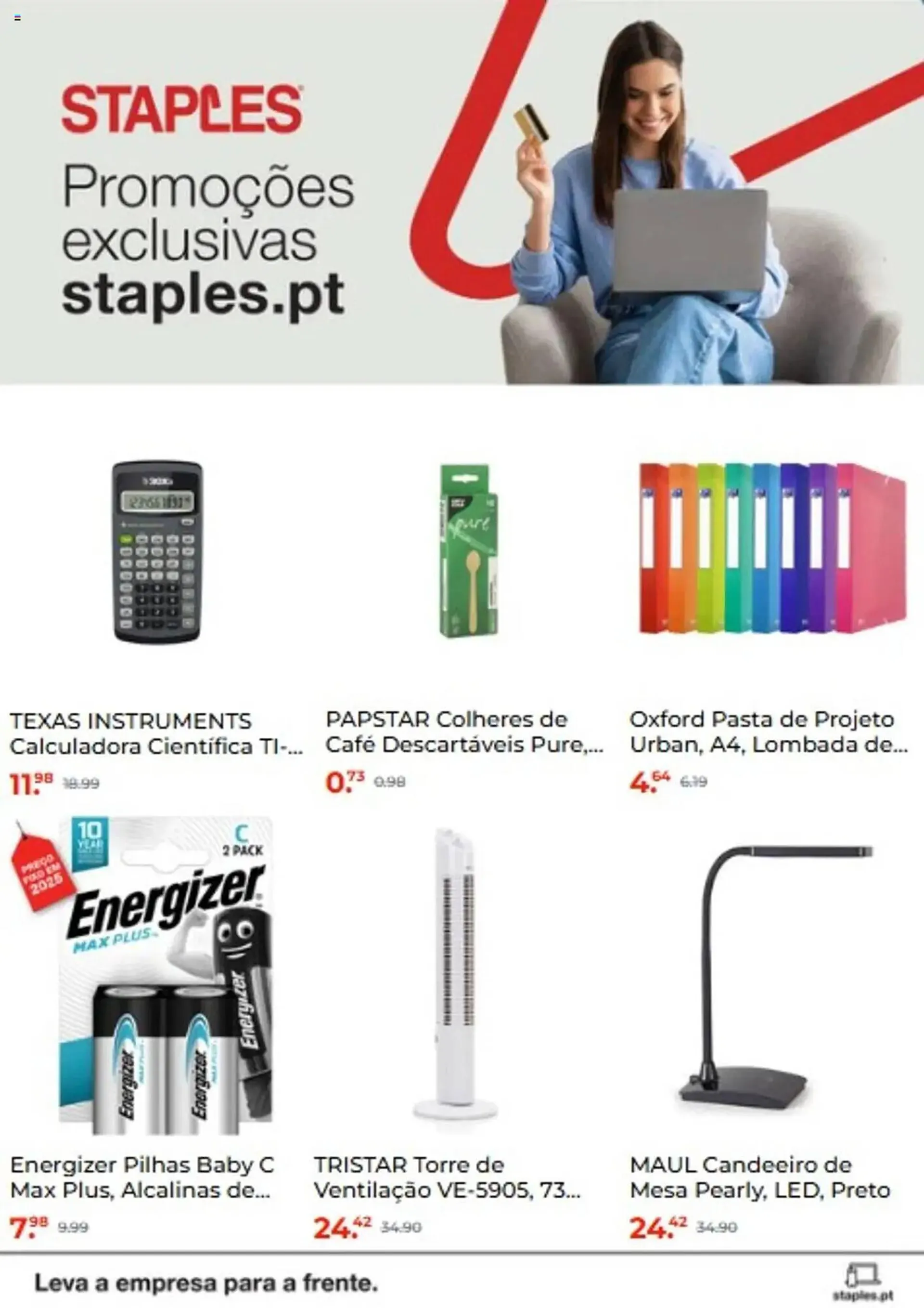 Folheto Folheto Staples de 4 de junho até 7 de julho 2025 - Pagina 1