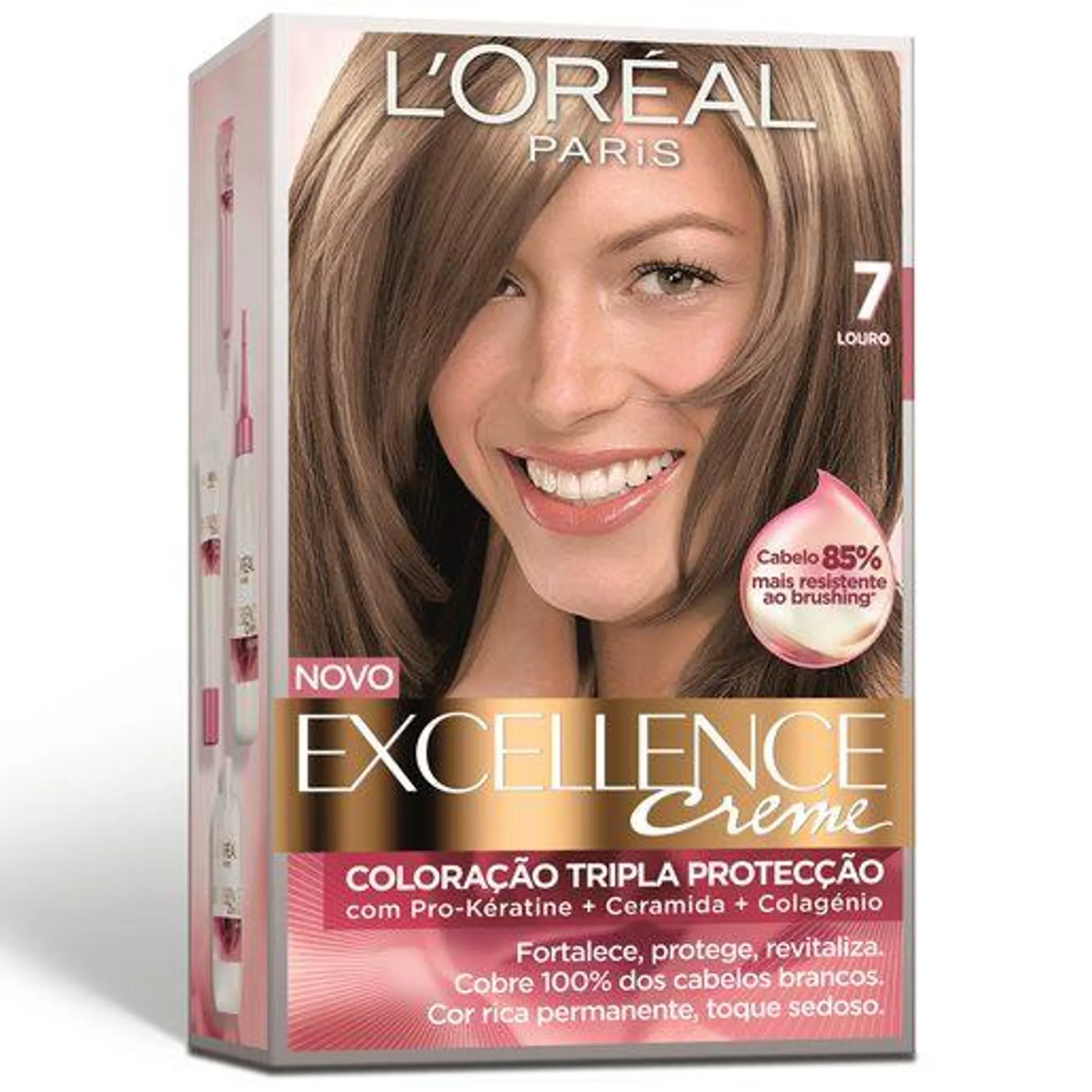 EXCELLENCE Coloração Permanente Excellence Creme Louro 7.0 1 un