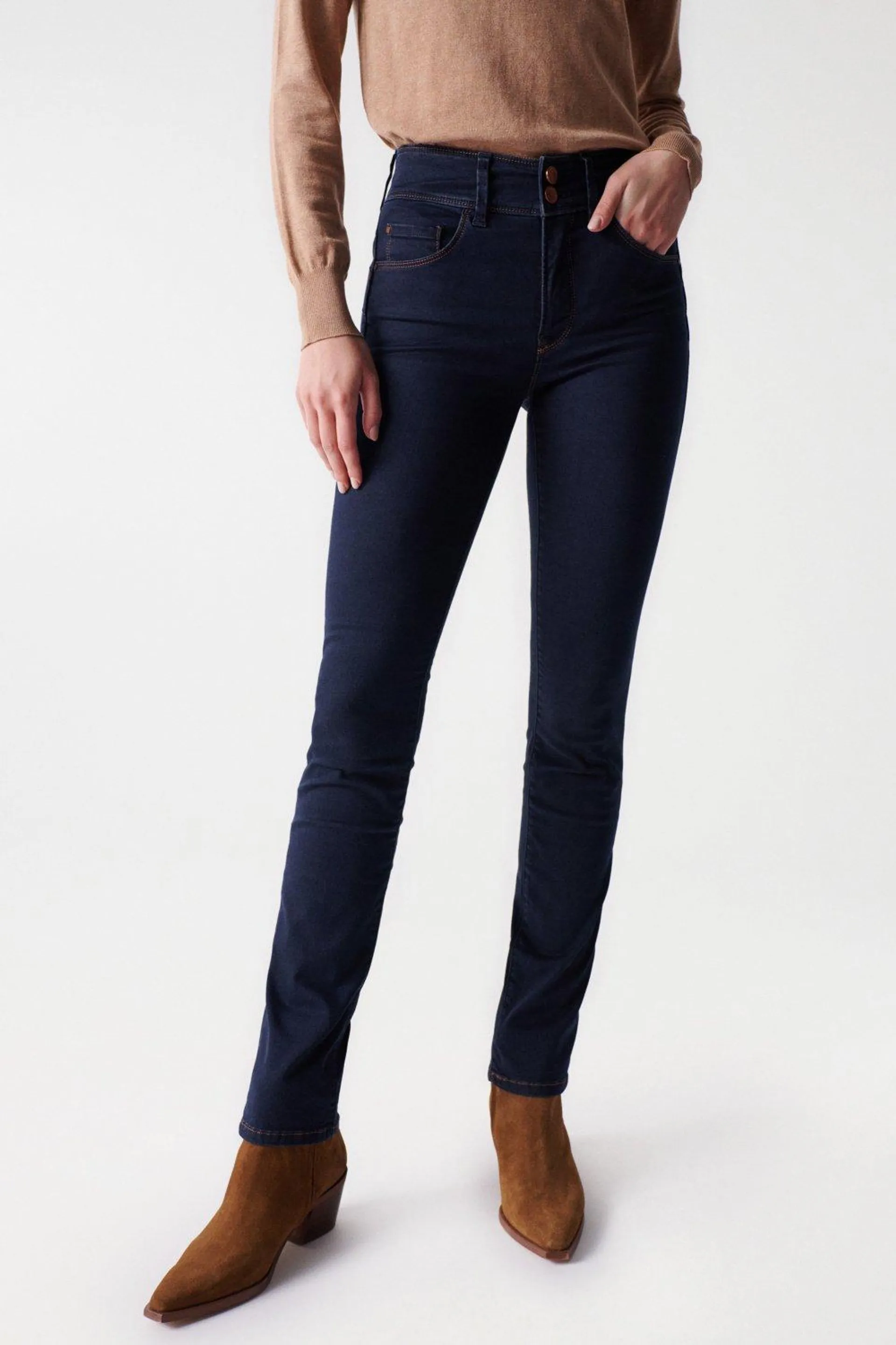 JEANS SECRET PUSH IN SLIM EM DENIM