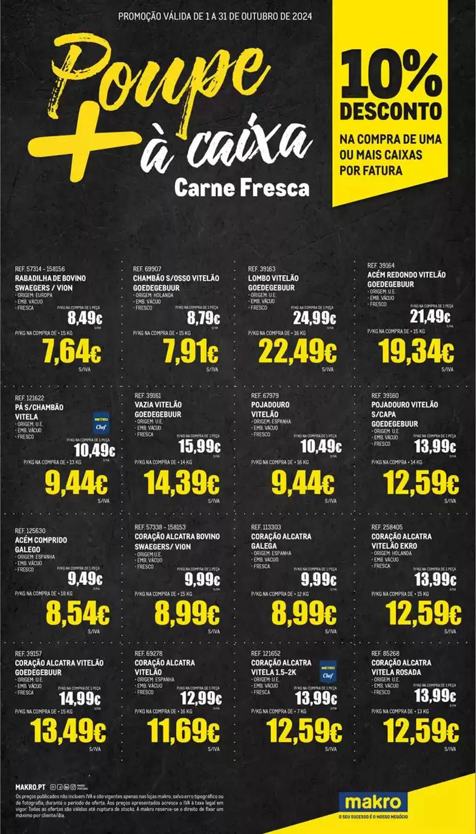 Folheto Poupe + à Caixa - Carne Fresca de 3 de outubro até 31 de outubro 2024 - Pagina 2