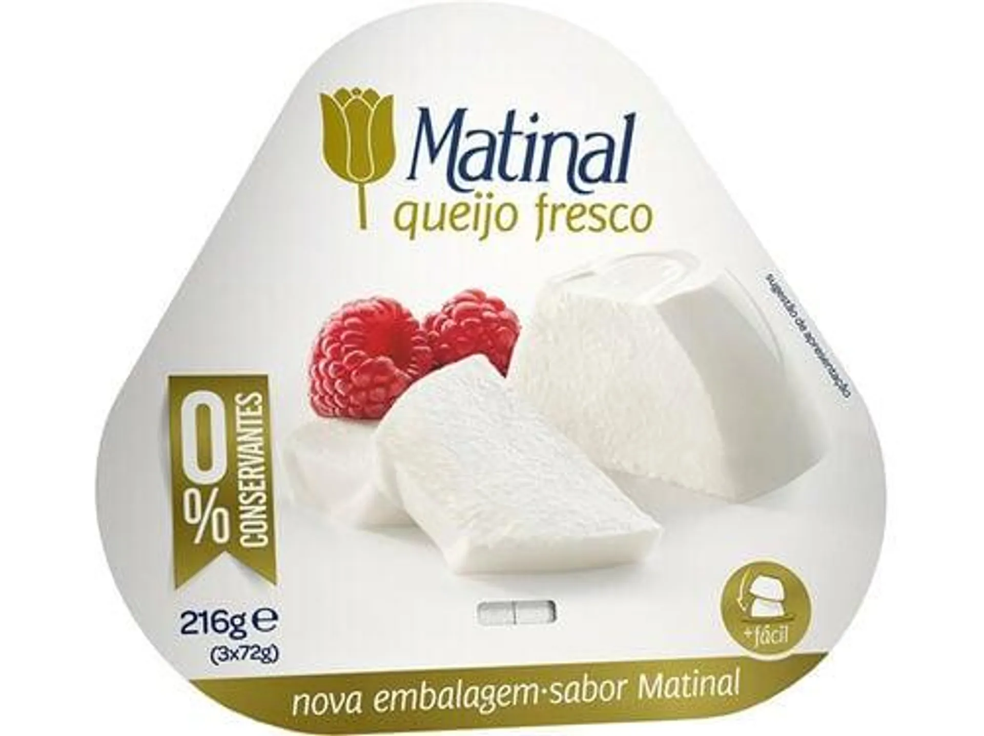 queijo matinal fresco 3x72 g