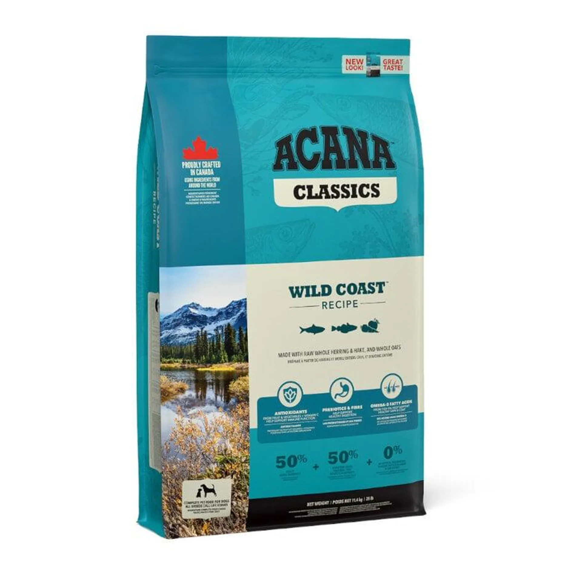 Acana Classics Wild Coast Peixe Ração para cães