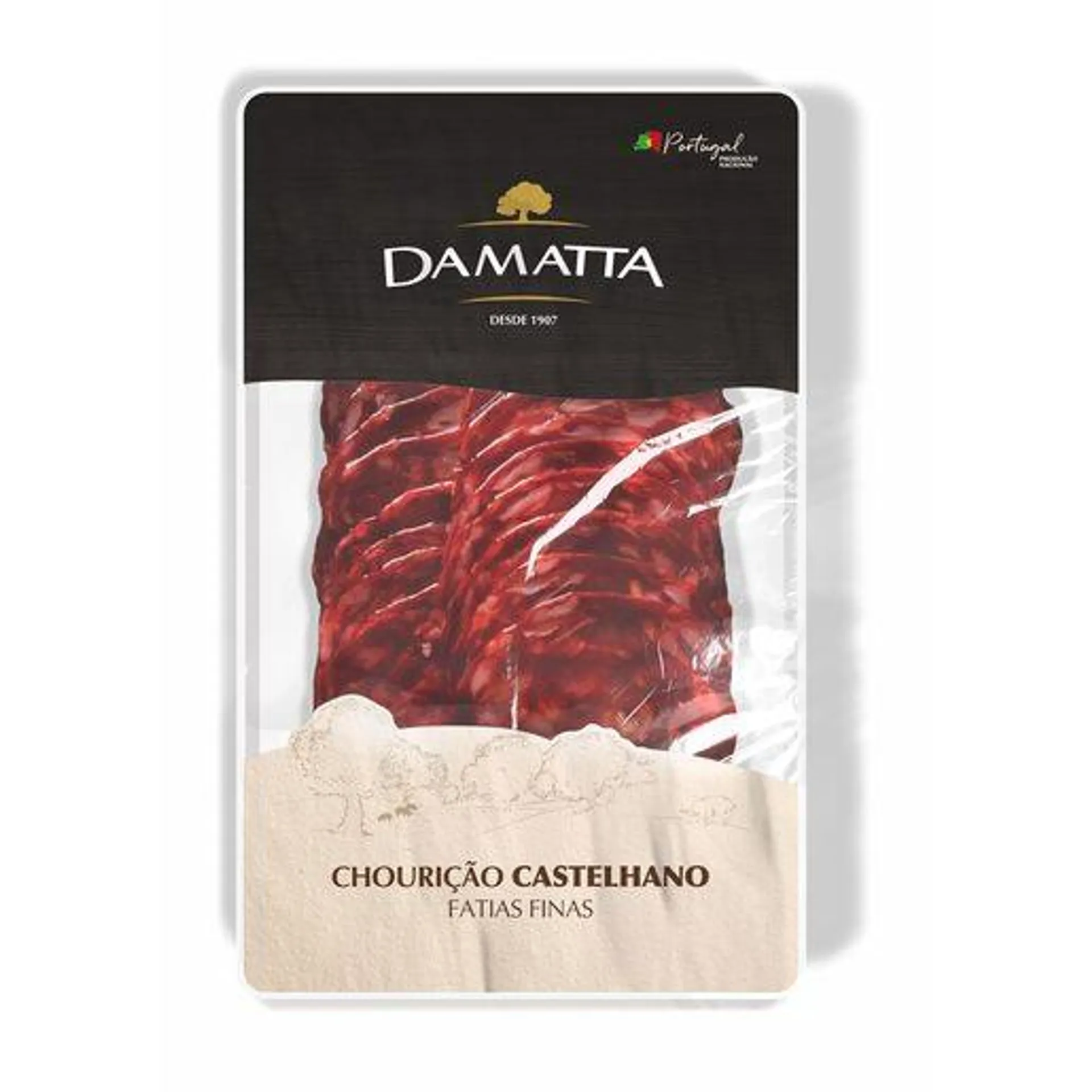 DAMATTA Chourição Castelhano Fatias Finas 120 g