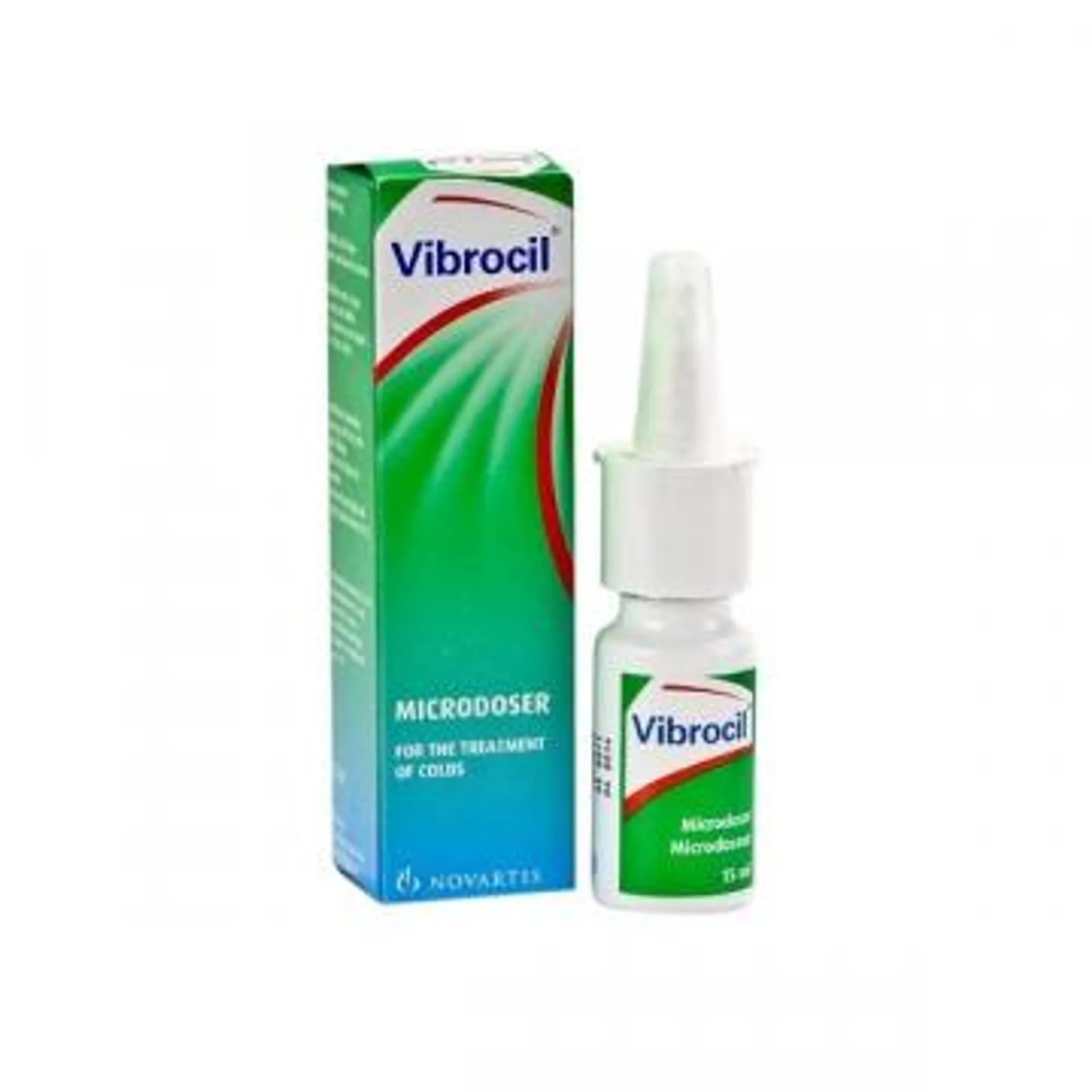 Vibrocil (15mL), 0,25/2,5 mg/mL x 1 sol pulv nasal