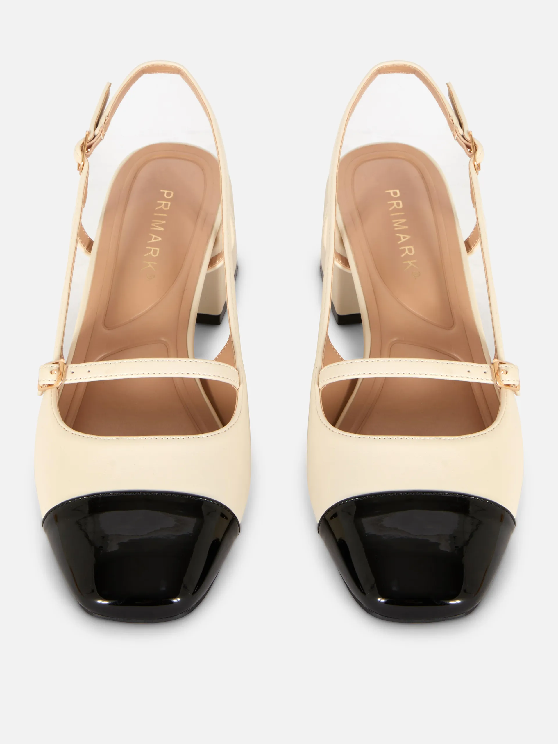 Mary-Jane-Slingbacks mit Blockabsatz