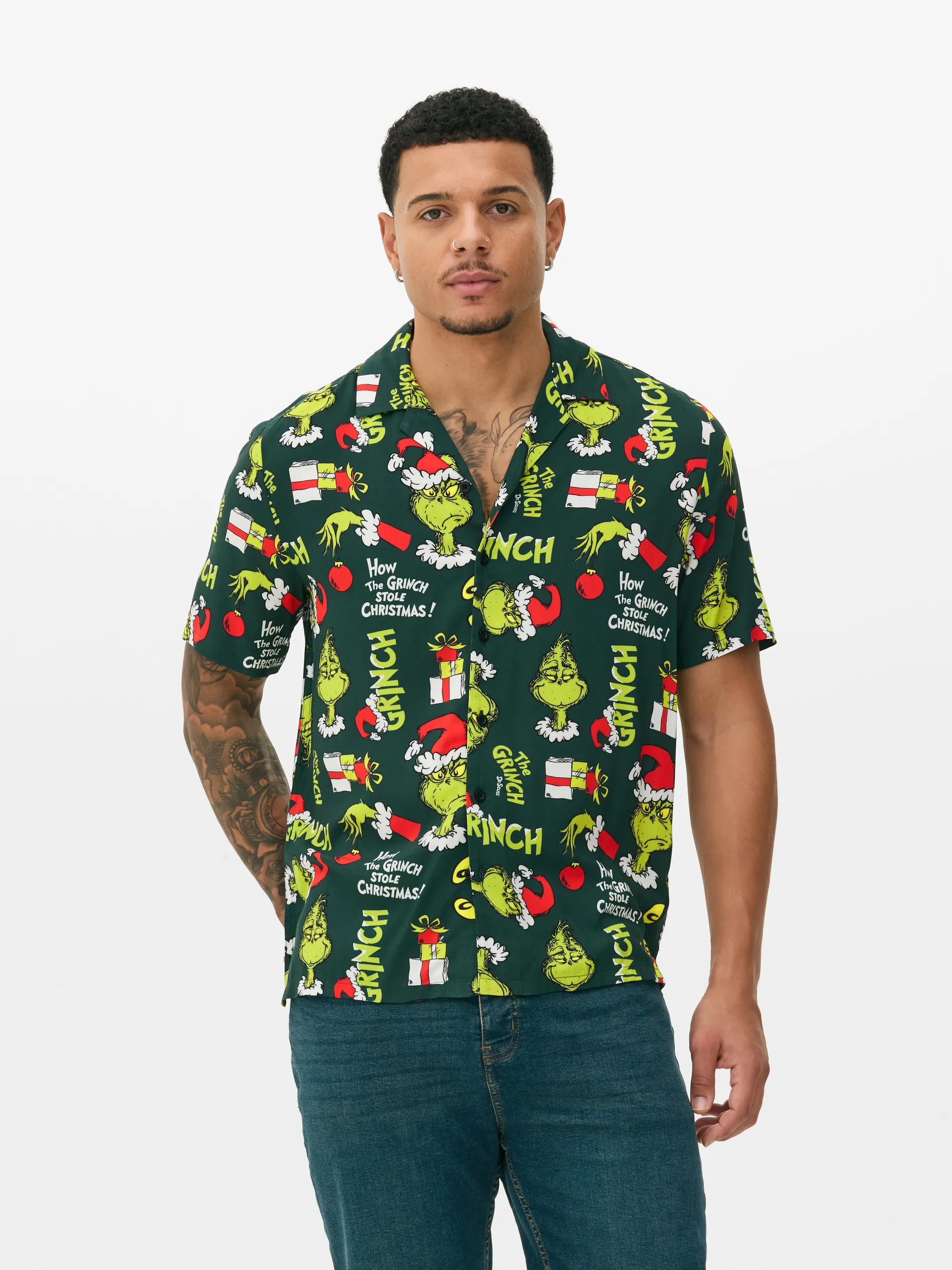 Camisa manga curta O Grinch