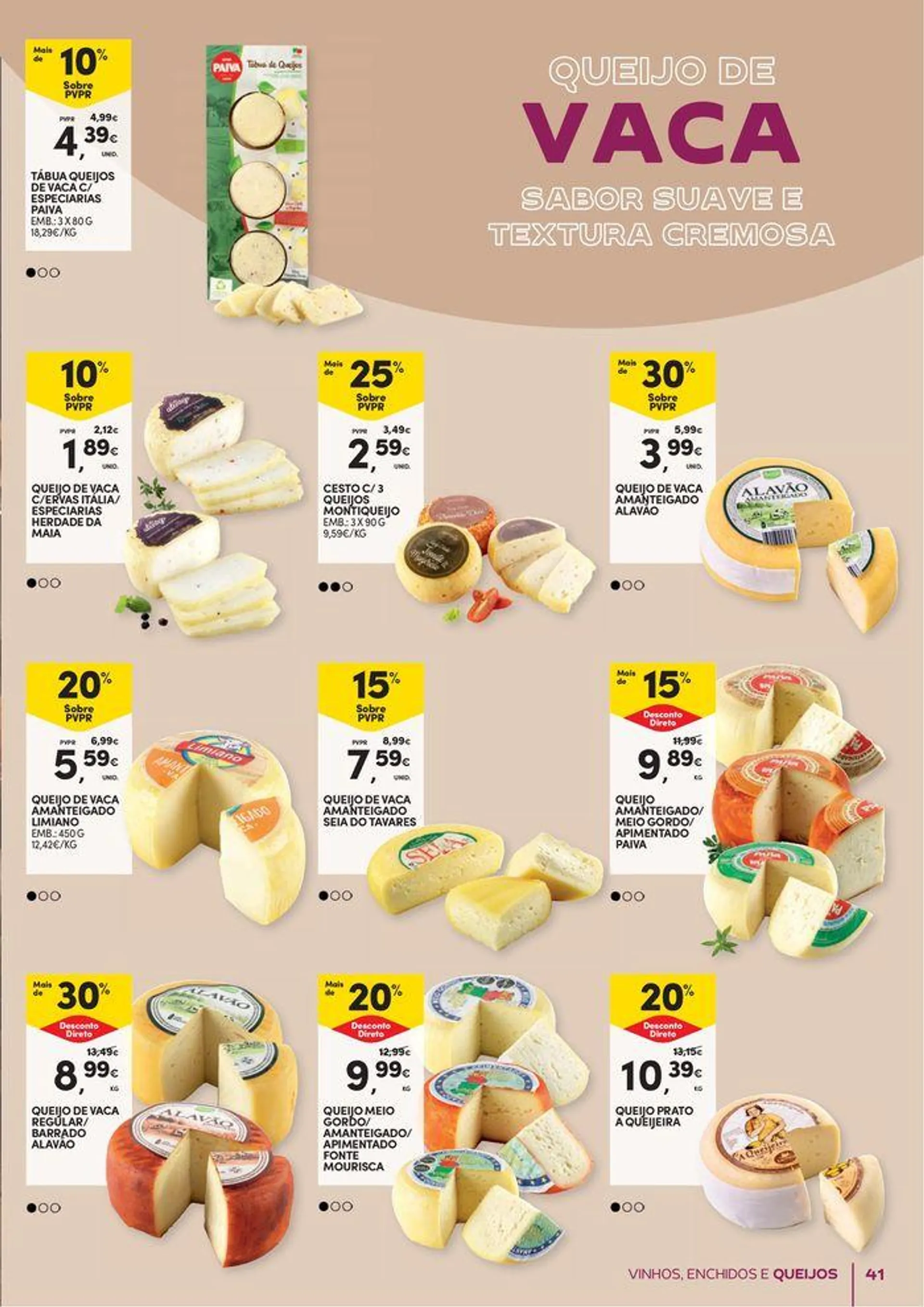 Folheto Vinhos, Enchidos e Queijos de 24 de setembro até 13 de outubro 2024 - Pagina 41