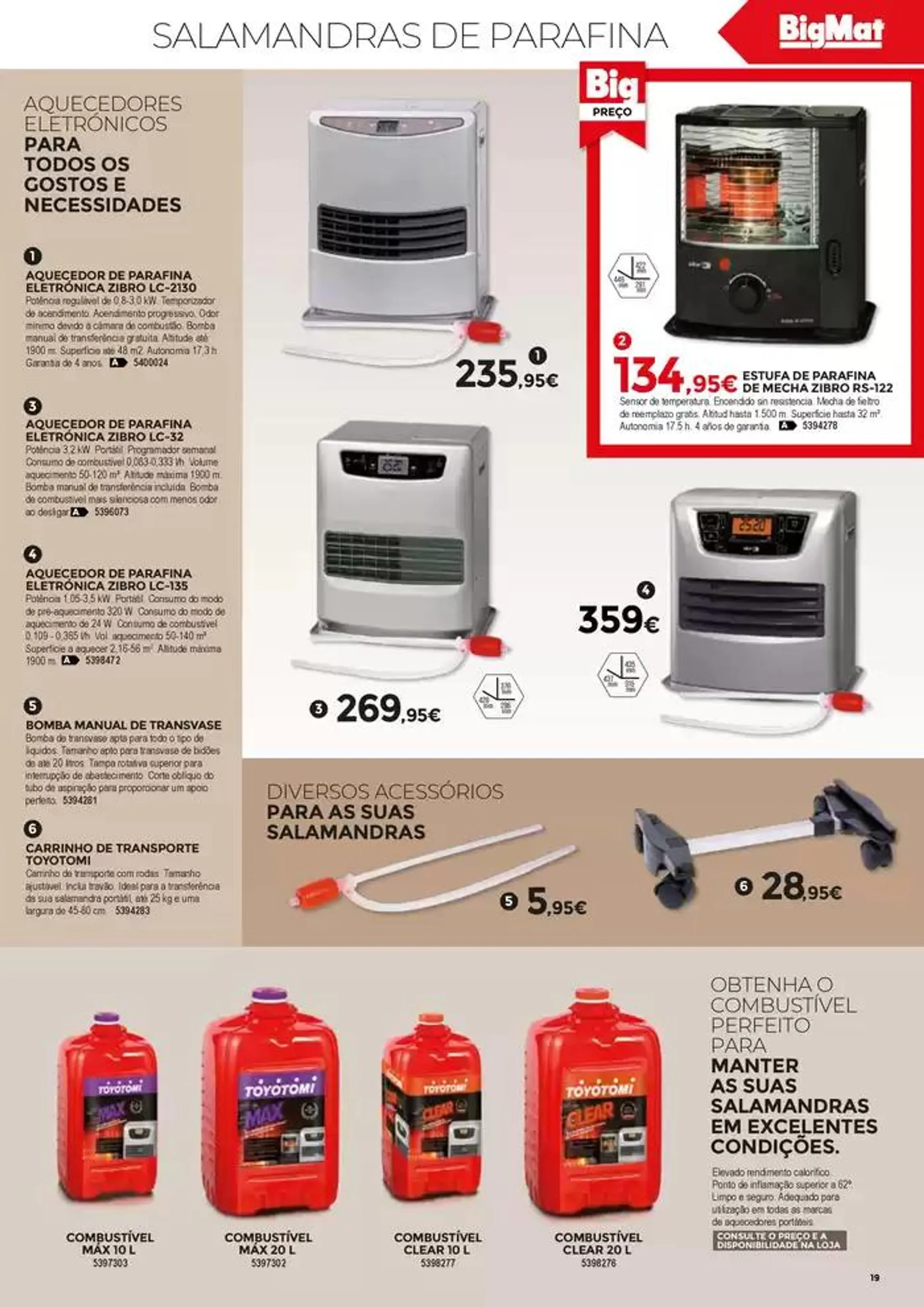 Folheto Folheto BigMat de 16 de outubro até 28 de fevereiro 2025 - Pagina 19