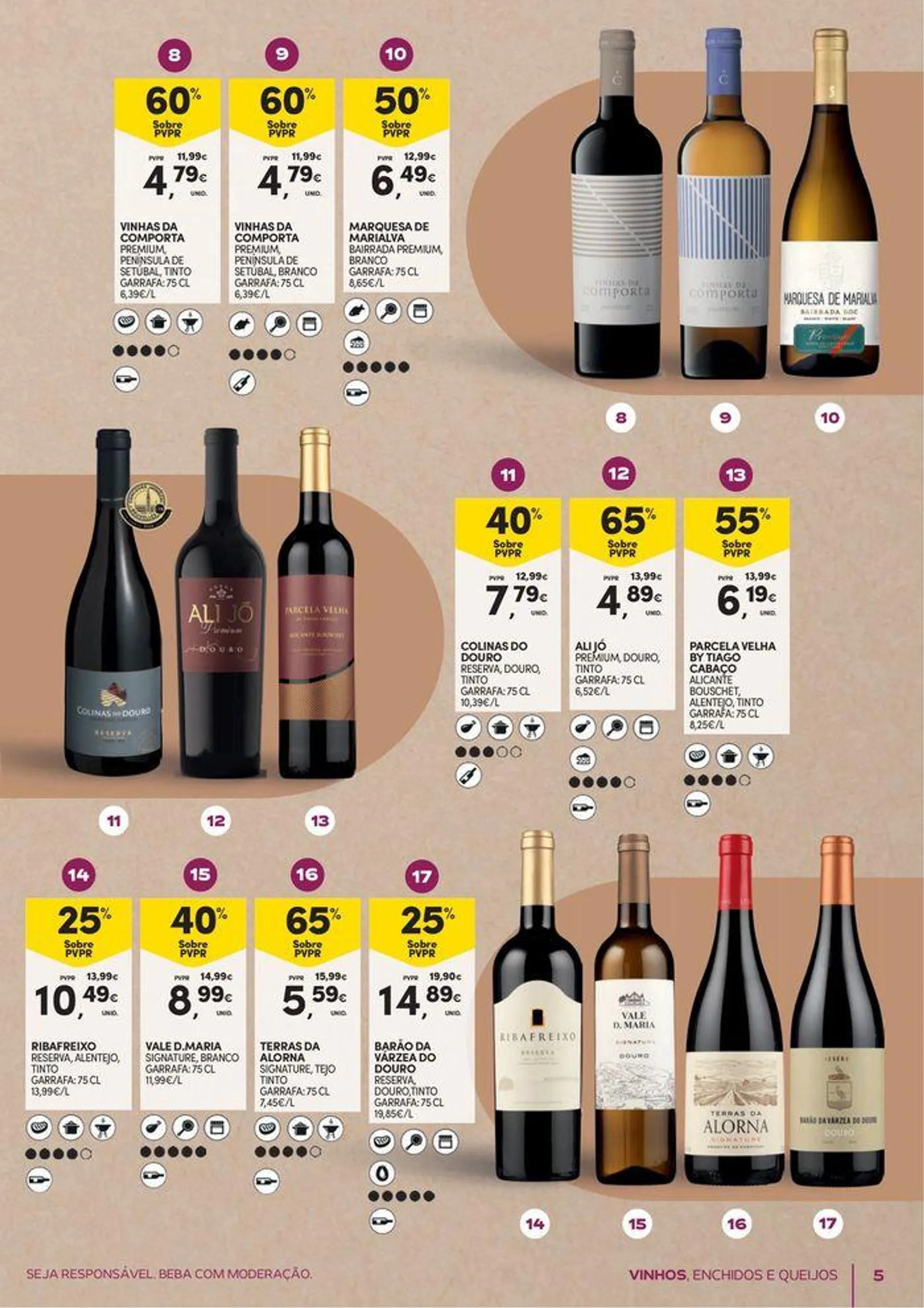 Folheto Vinhos, Enchidos e Queijos de 24 de setembro até 13 de outubro 2024 - Pagina 5