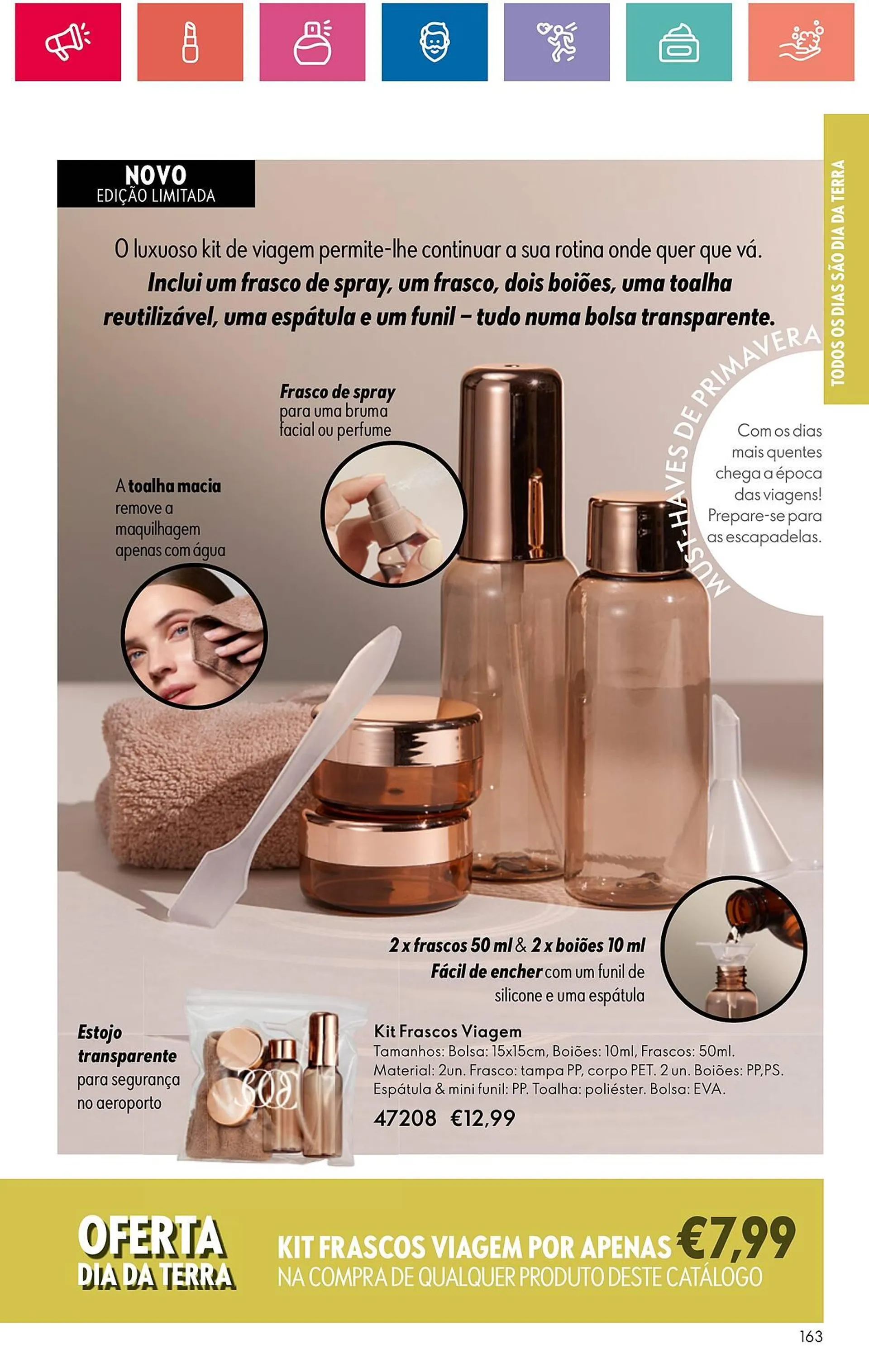 Folheto Folheto Oriflame de 18 de abril até 18 de maio 2024 - Pagina 163