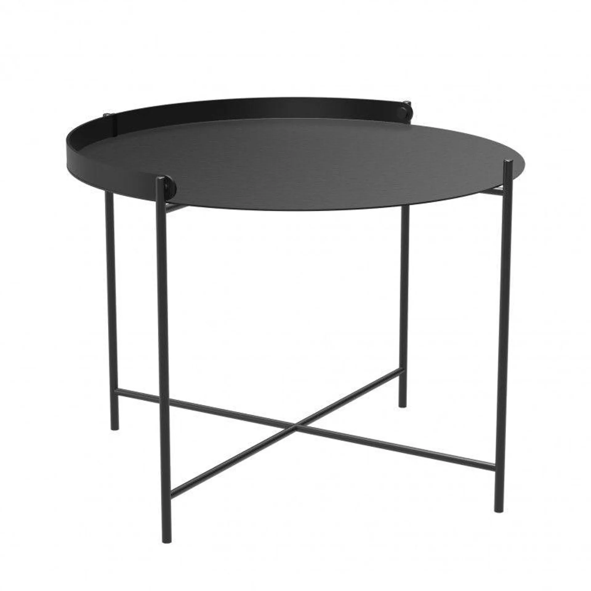 mesa de apoio de jardim edge black