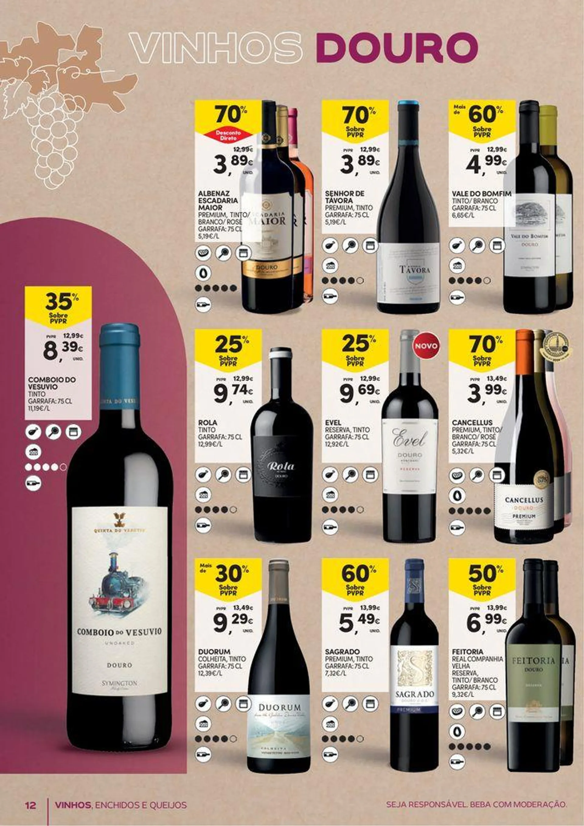 Folheto Vinhos, Enchidos e Queijos de 24 de setembro até 13 de outubro 2024 - Pagina 12