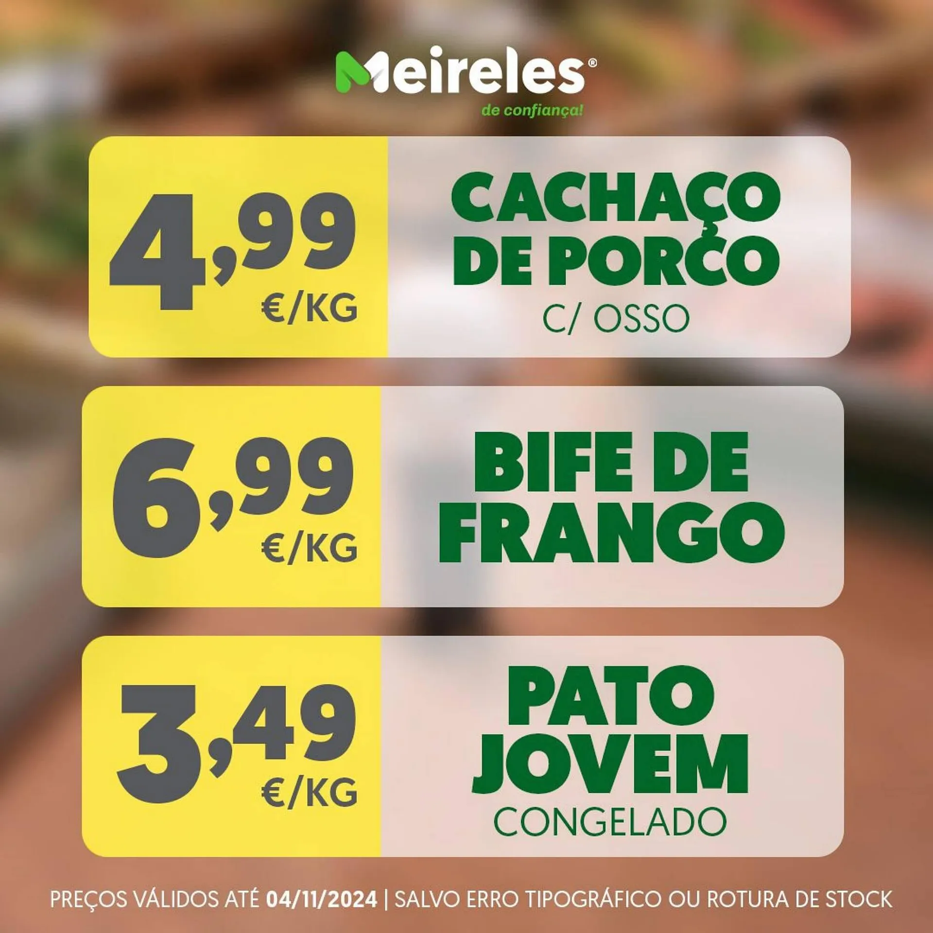 Folheto Folheto Carnes Meireles de 29 de outubro até 4 de novembro 2024 - Pagina 3