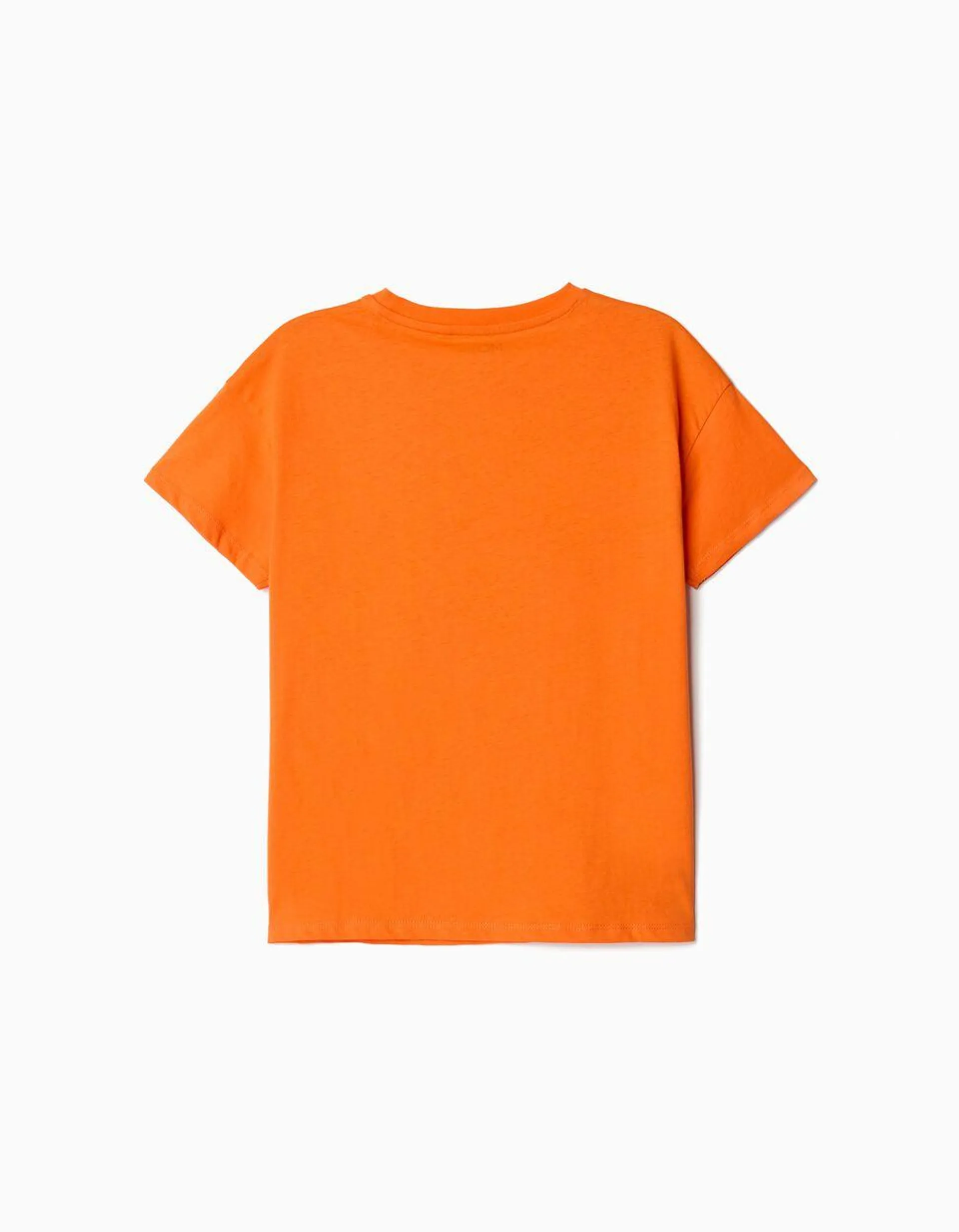 T-shirt, Menino, Laranja