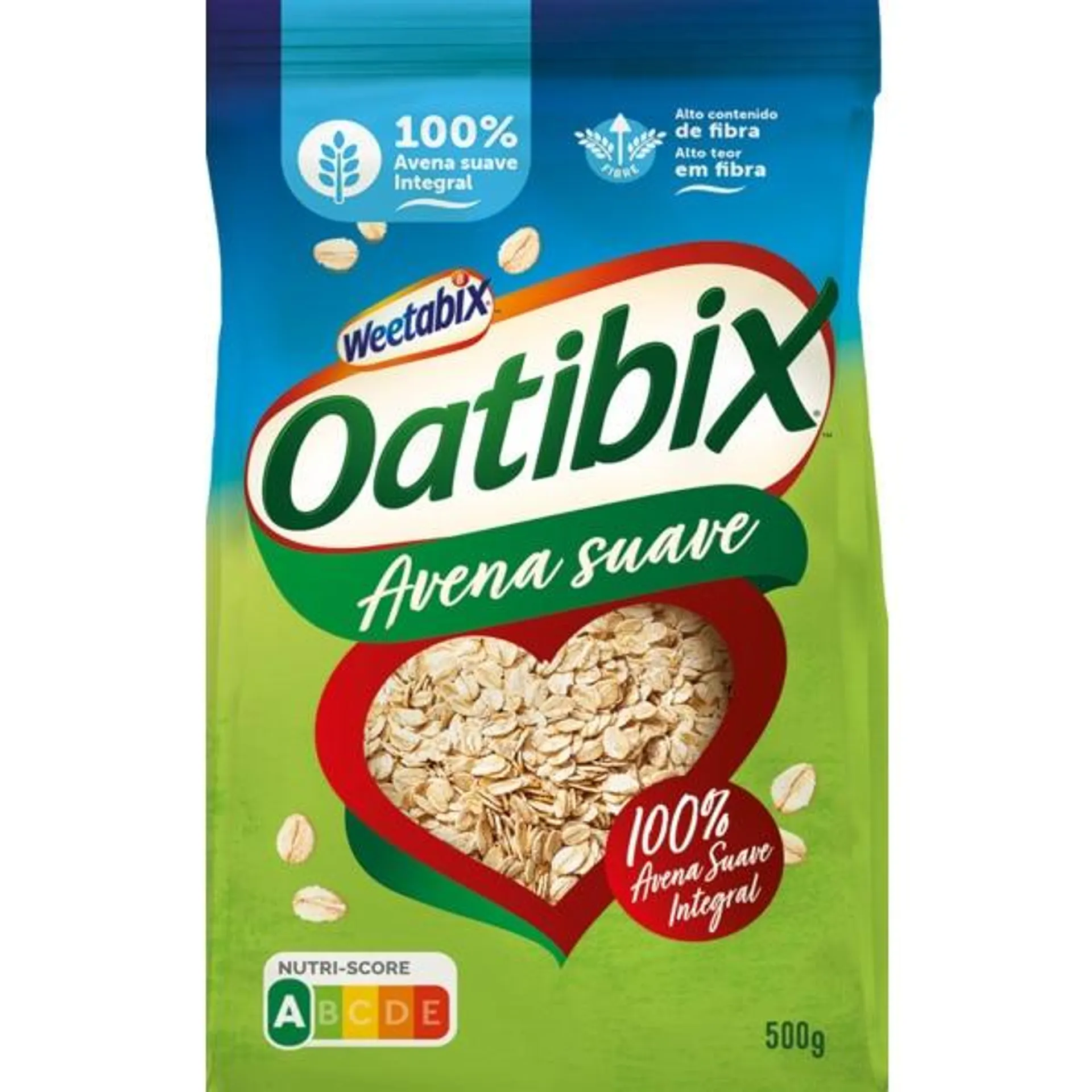 Cereais de Aveia Oatibix embalagem 500 g Weetabix