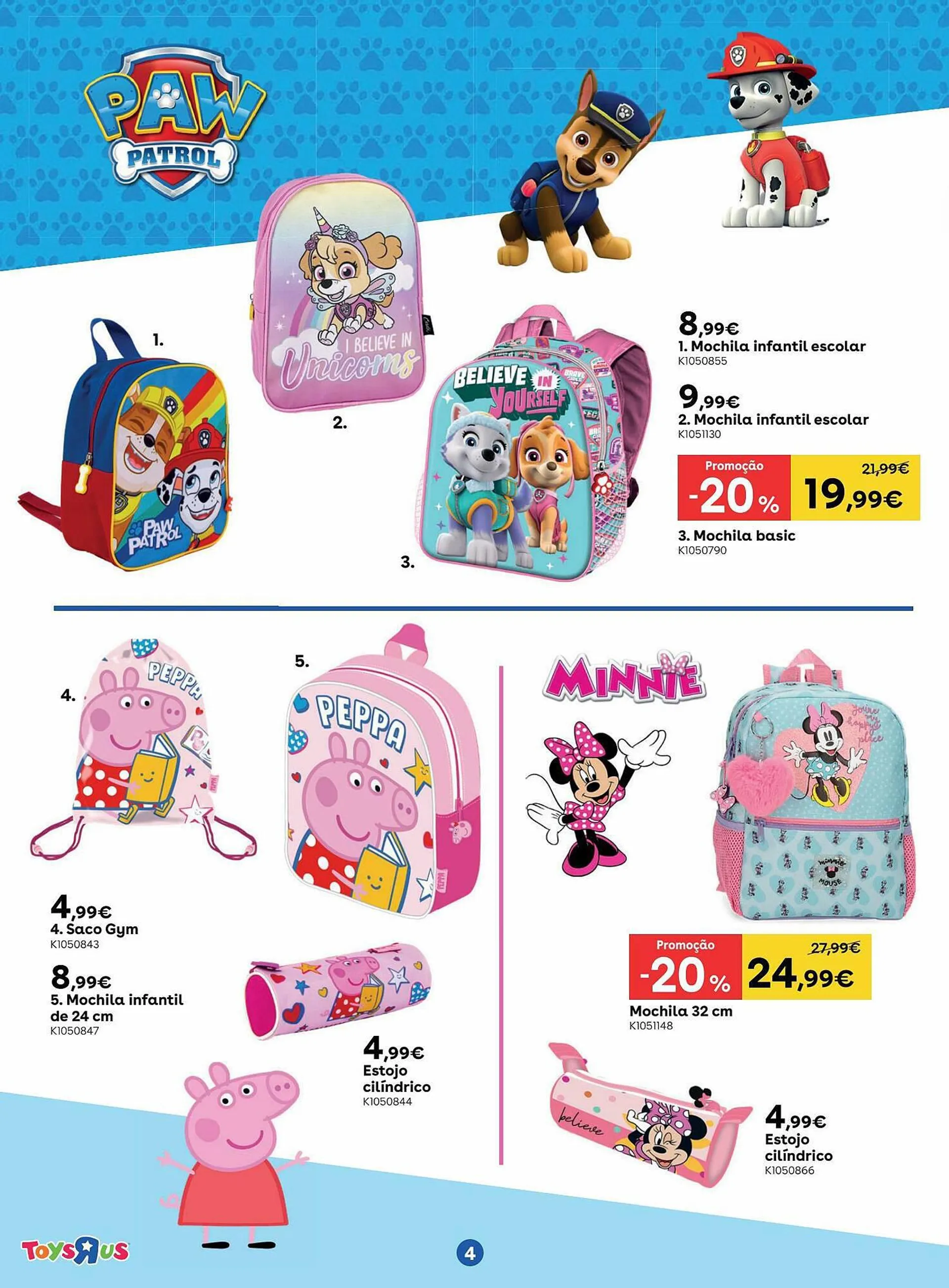 Folheto Folheto Toys R Us de 4 de setembro até 24 de setembro 2023 - Pagina 4