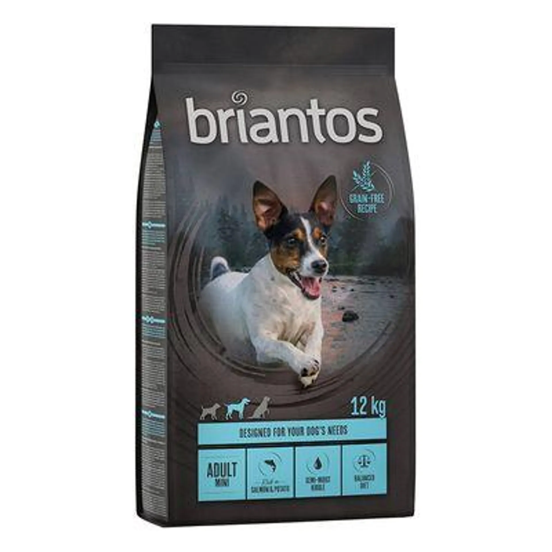 Briantos Mini 12 ou 14 kg em promoção: 1 kg gratis!