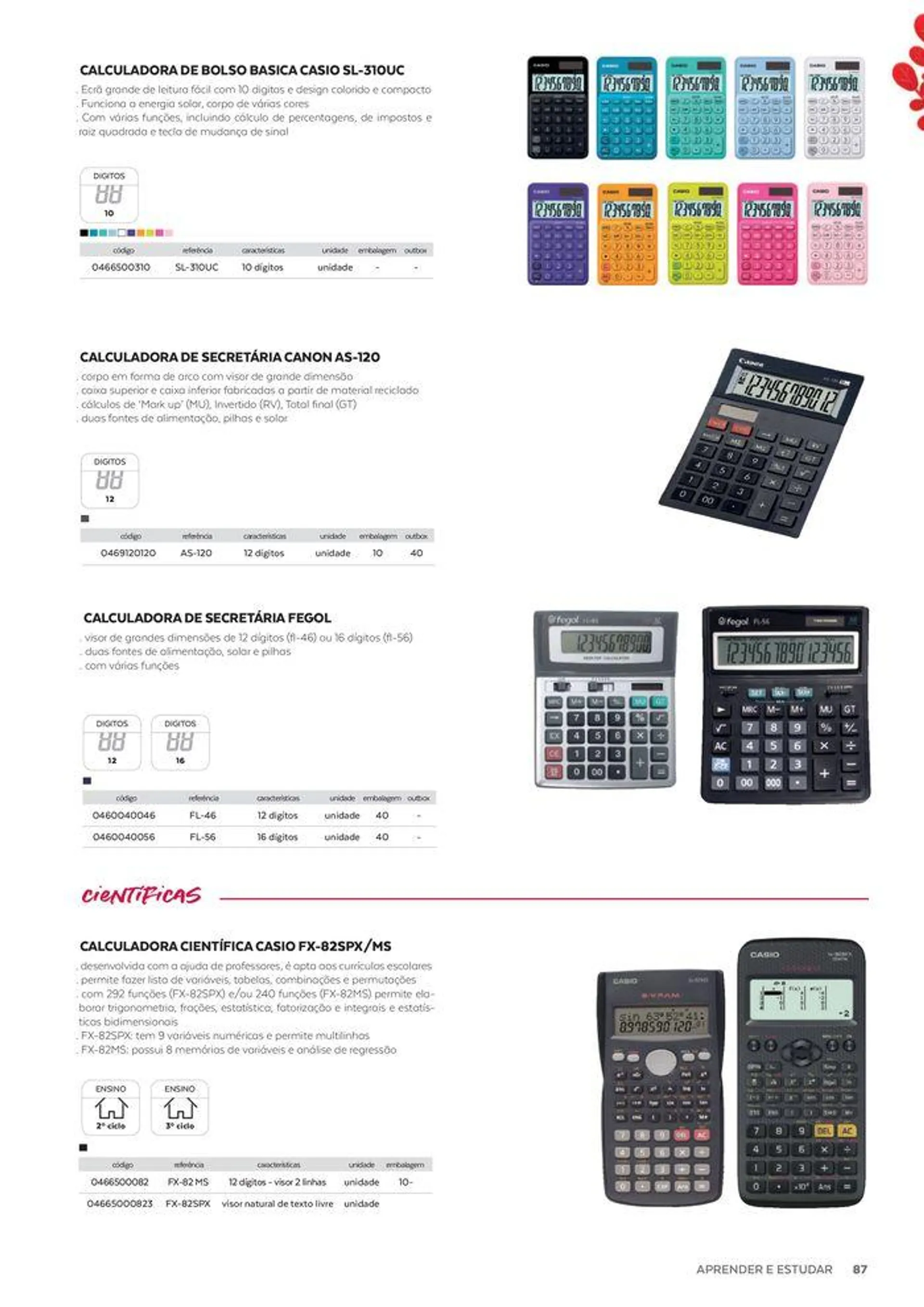 Folheto Catálogo Escolar de 8 de abril até 31 de dezembro 2024 - Pagina 89