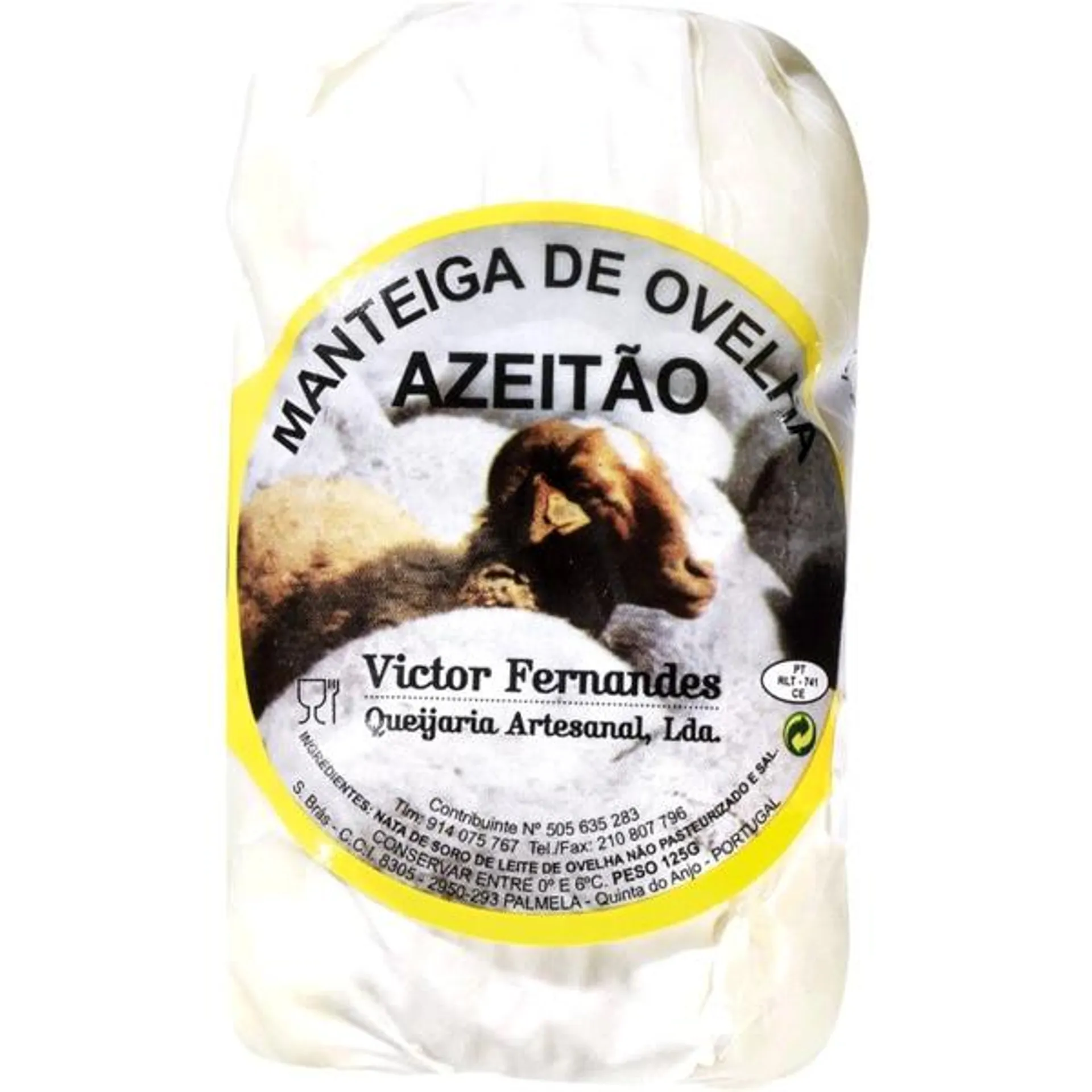 Manteiga de Ovelha de Azeitão unidade 125 g Victor Fernandes